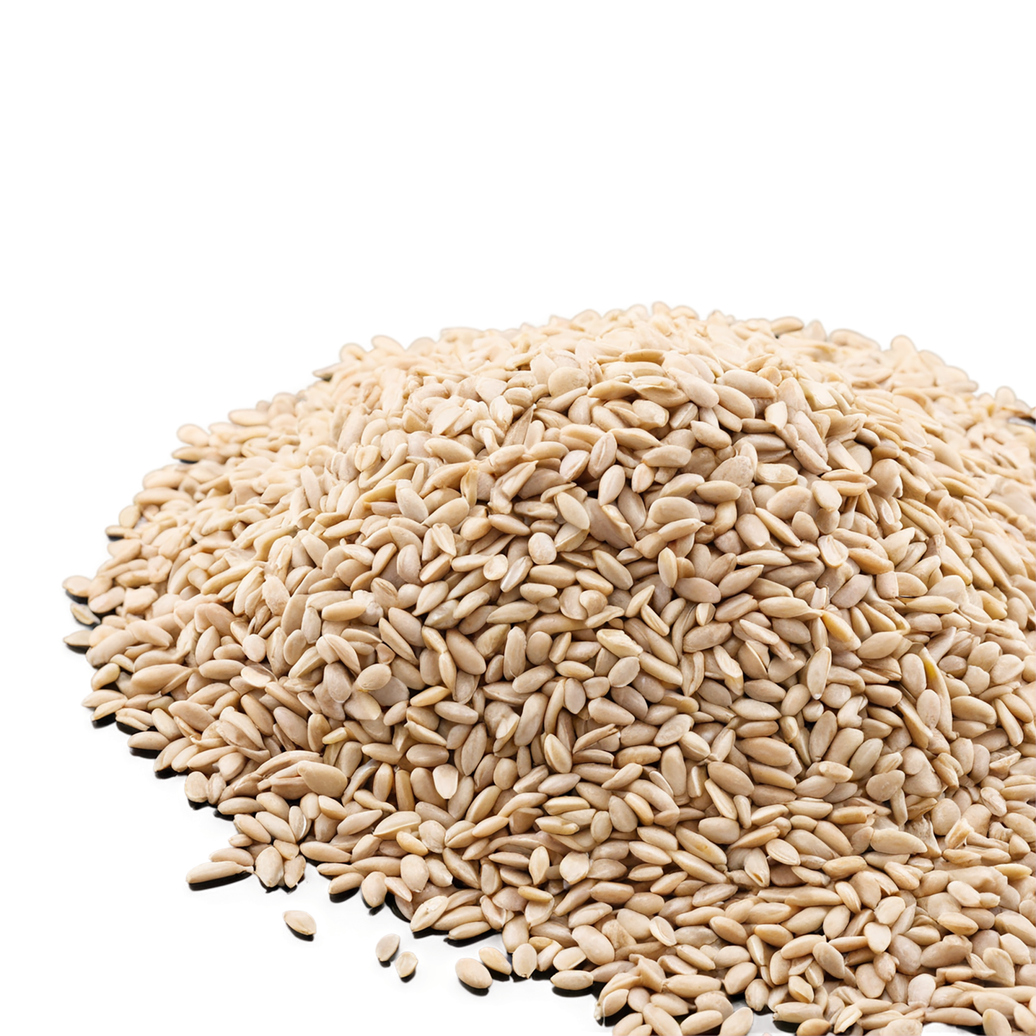 Groats seeds isolated on transparent background #8835