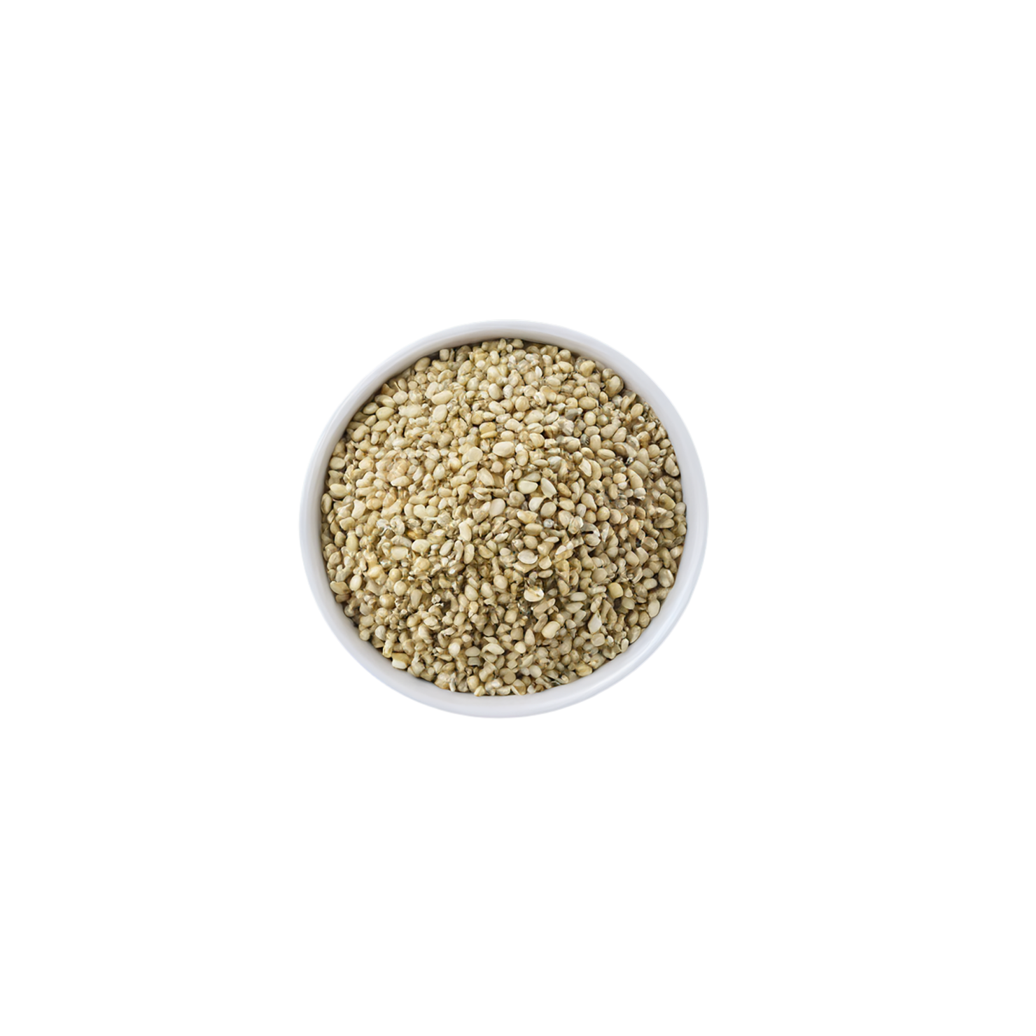 Hemp seeds isolated on transparent background #8846