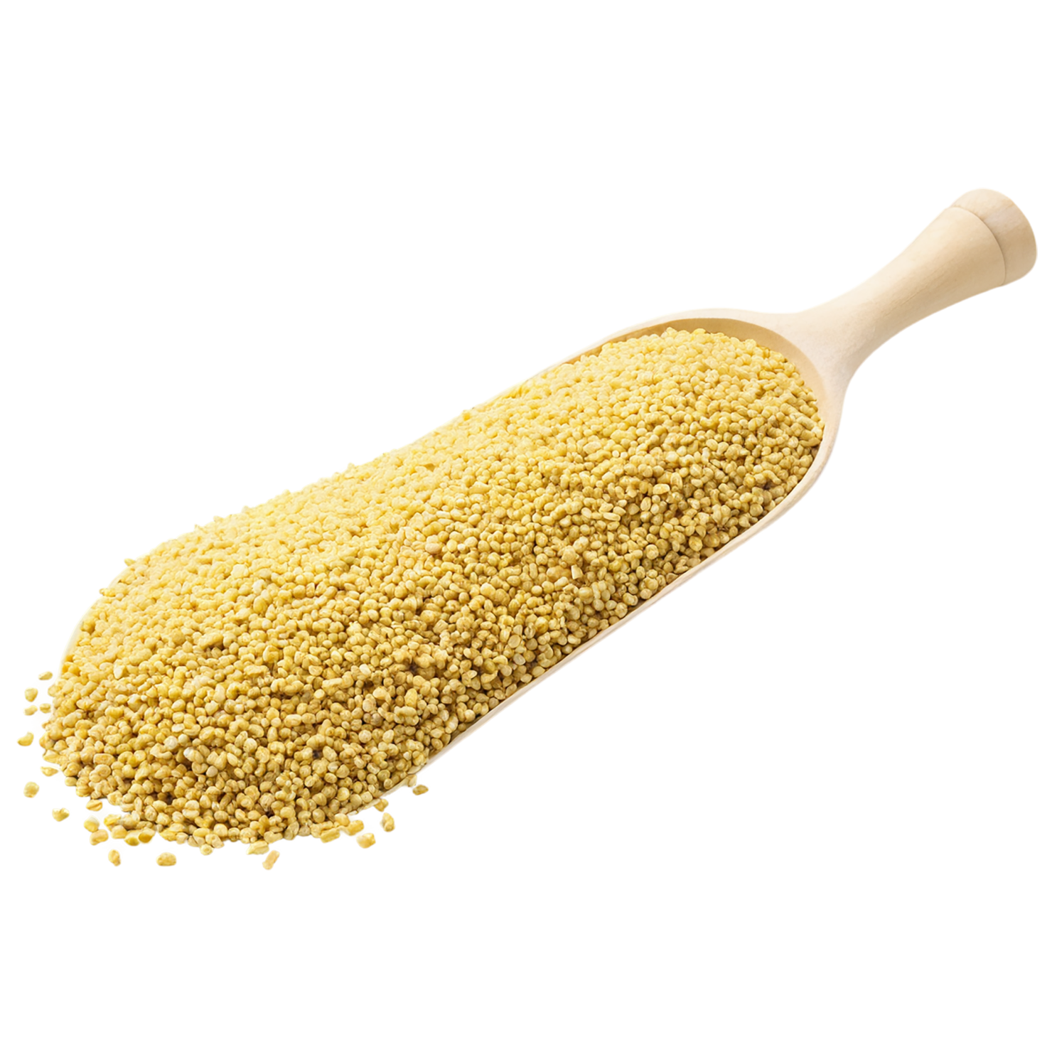 Millet seeds isolated on transparent background #8868