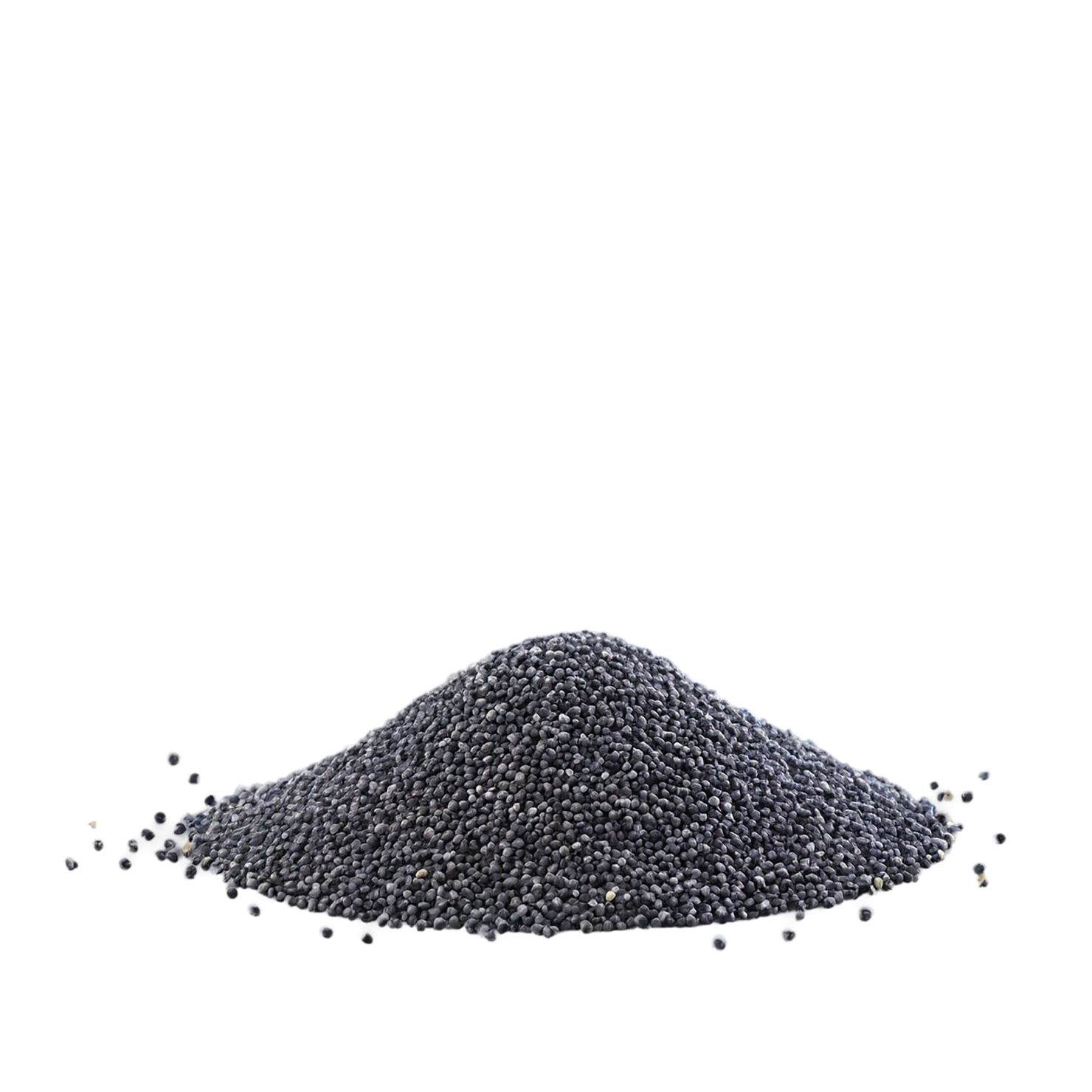 Poppy seeds isolated on transparent background #8889