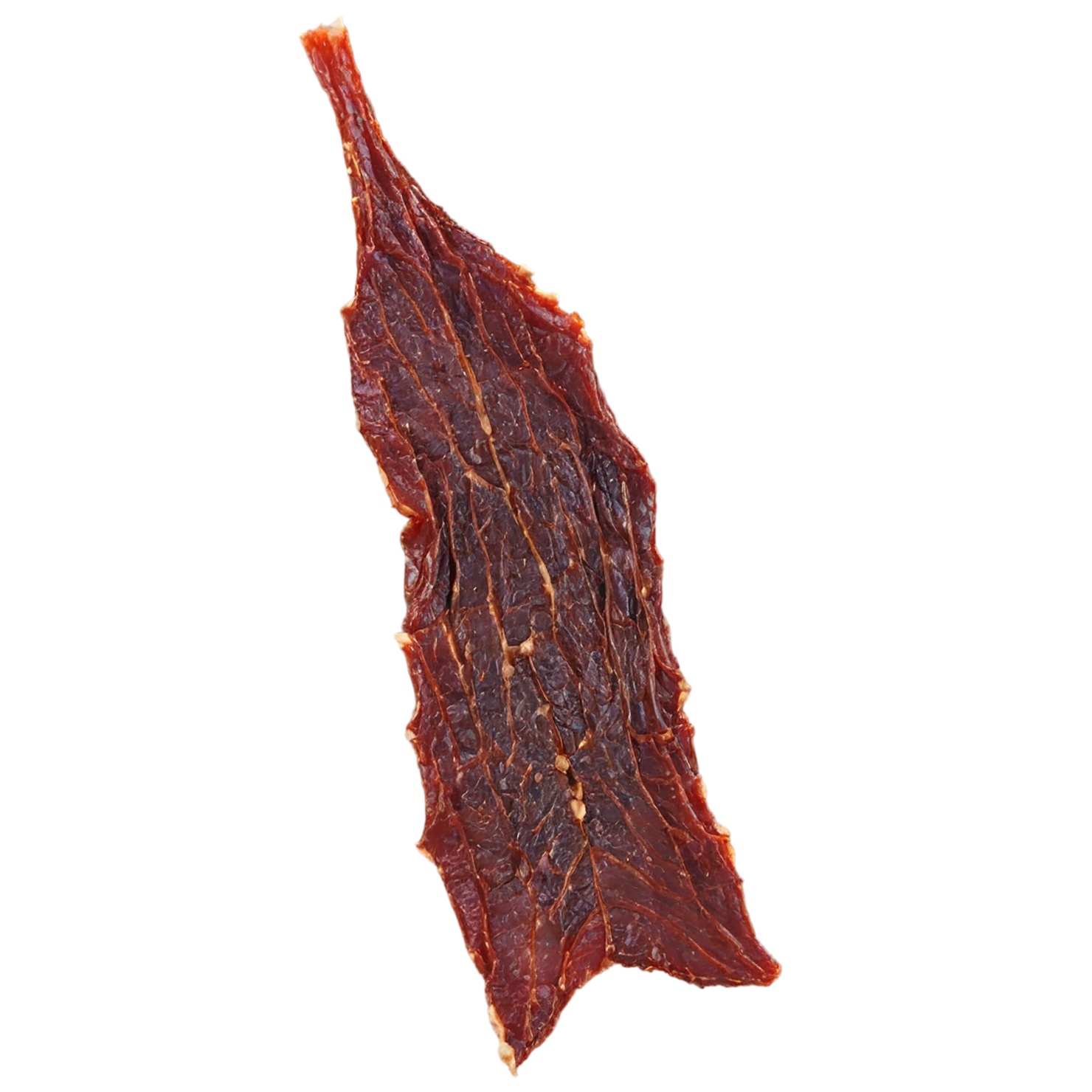 Beef jerky snacks isolated on transparent background #8982