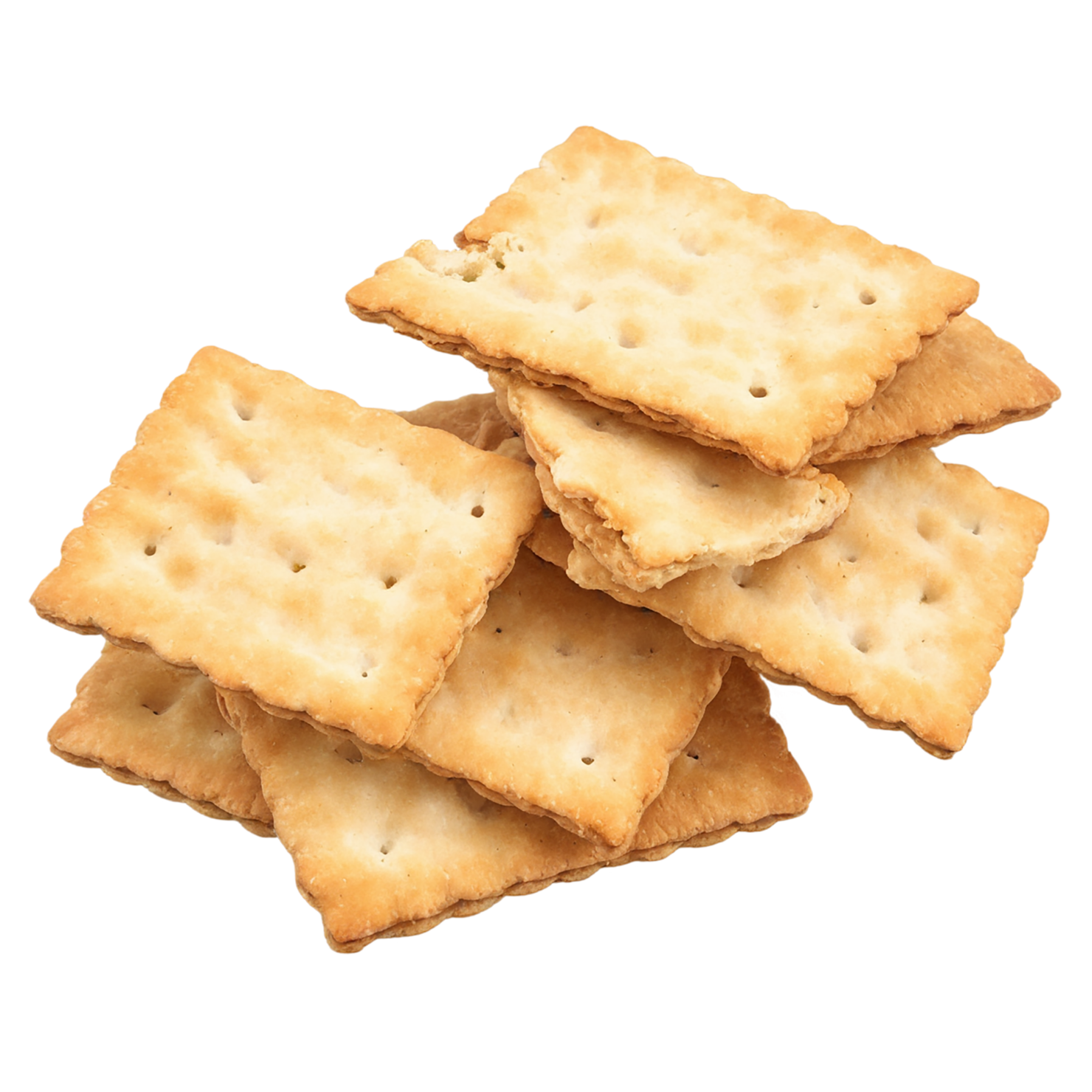 Crackers snacks isolated on transparent background #9027