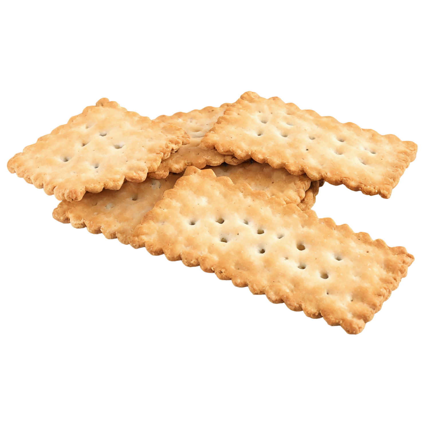 Crackers snacks isolated on transparent background #9028