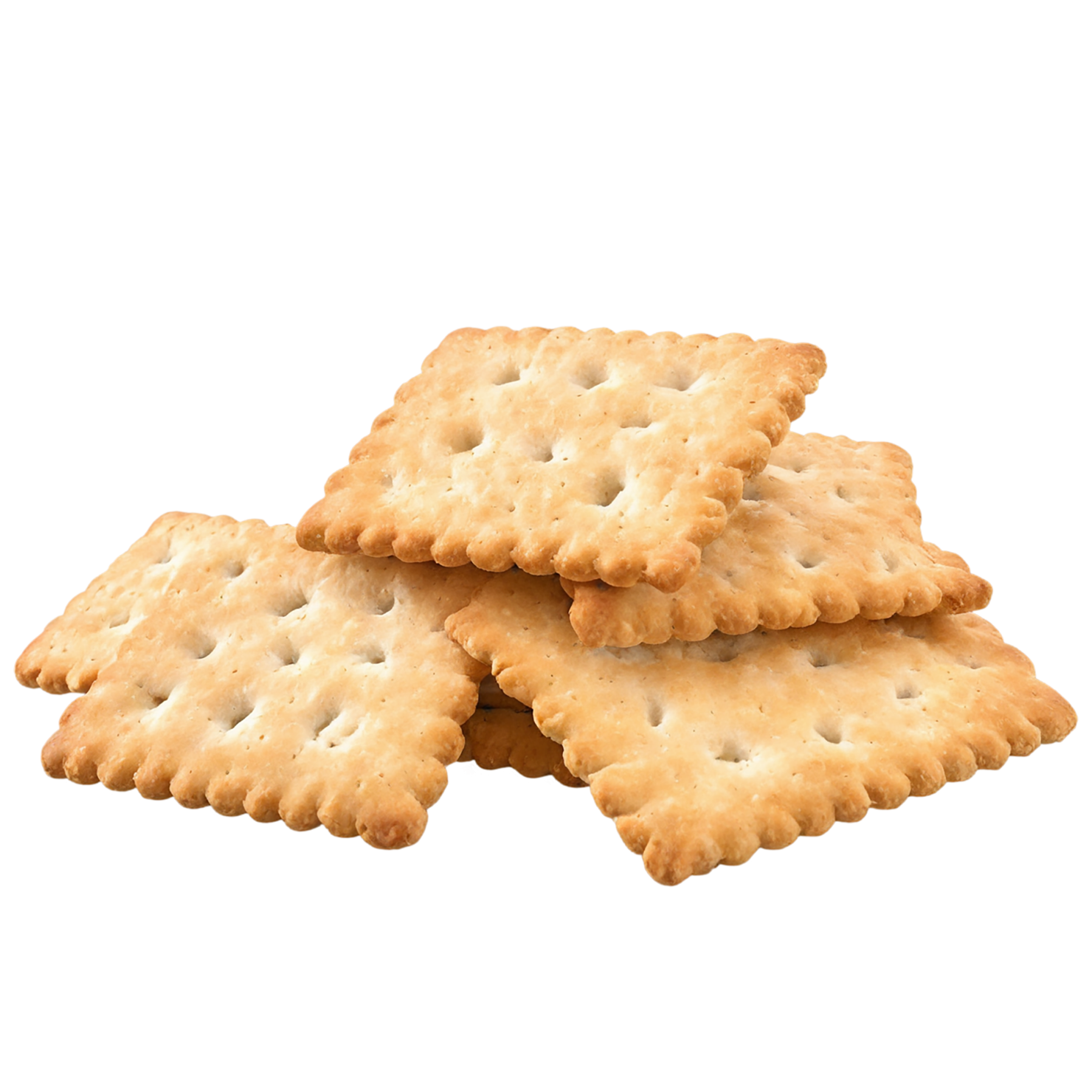 Crackers snacks isolated on transparent background #9029