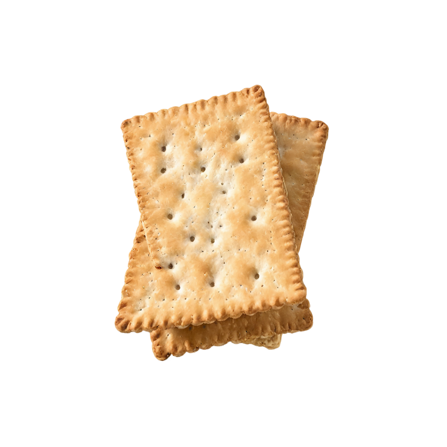 Crackers snacks isolated on transparent background #9031