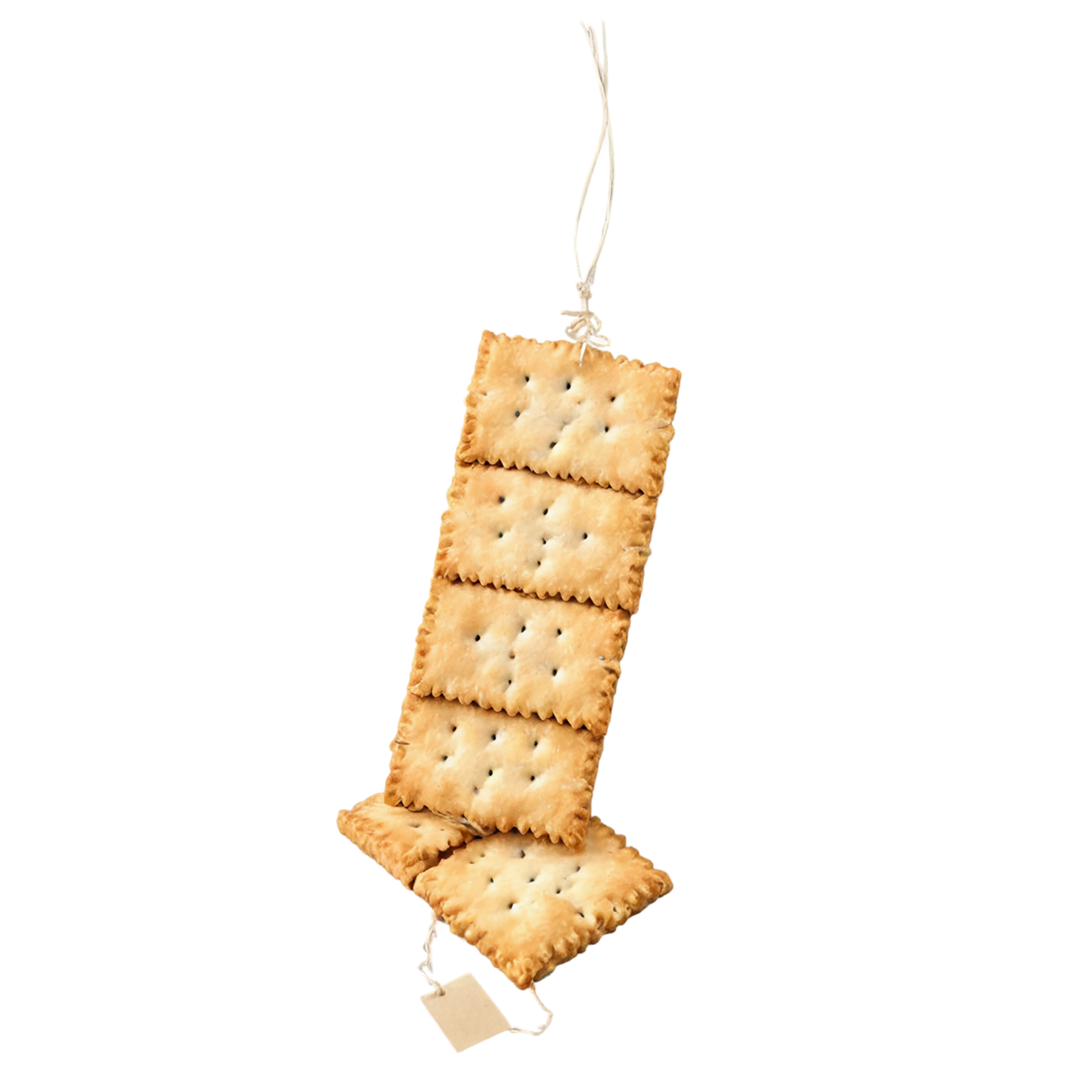 Crackers snacks isolated on transparent background #9036