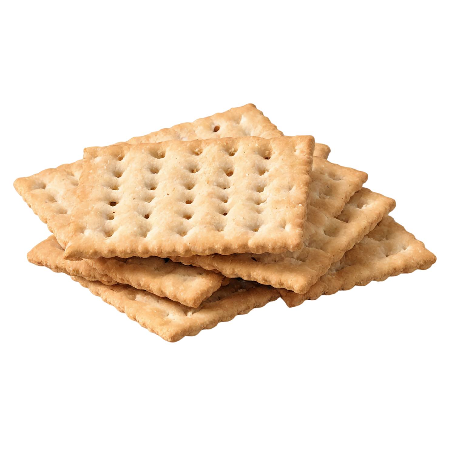 Crackers snacks isolated on transparent background #9040