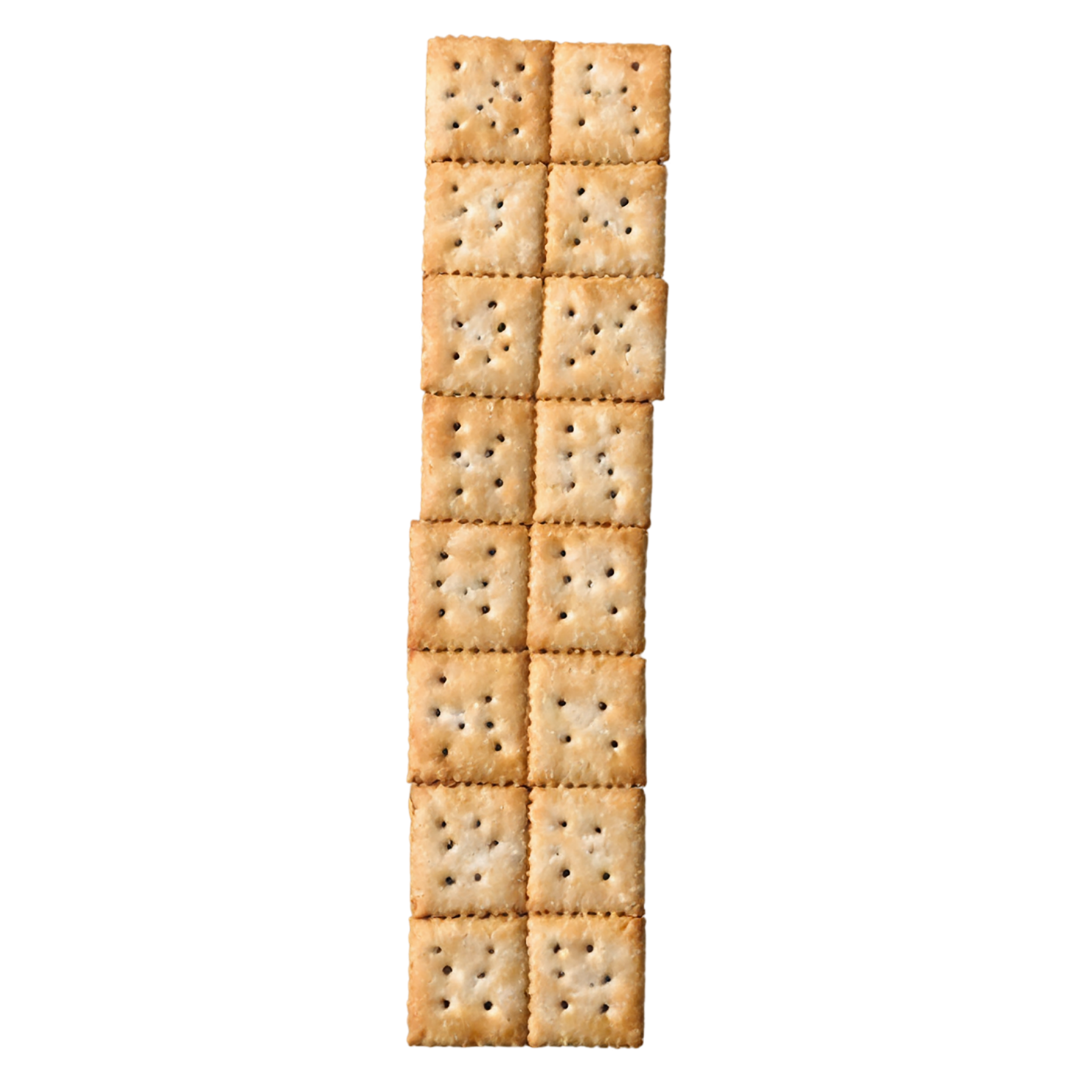 Crackers snacks isolated on transparent background #9050
