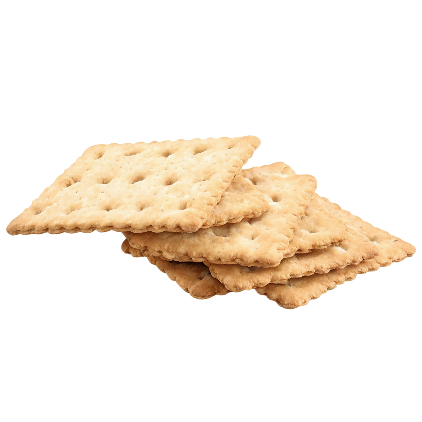 Crackers snacks isolated on transparent background #9051