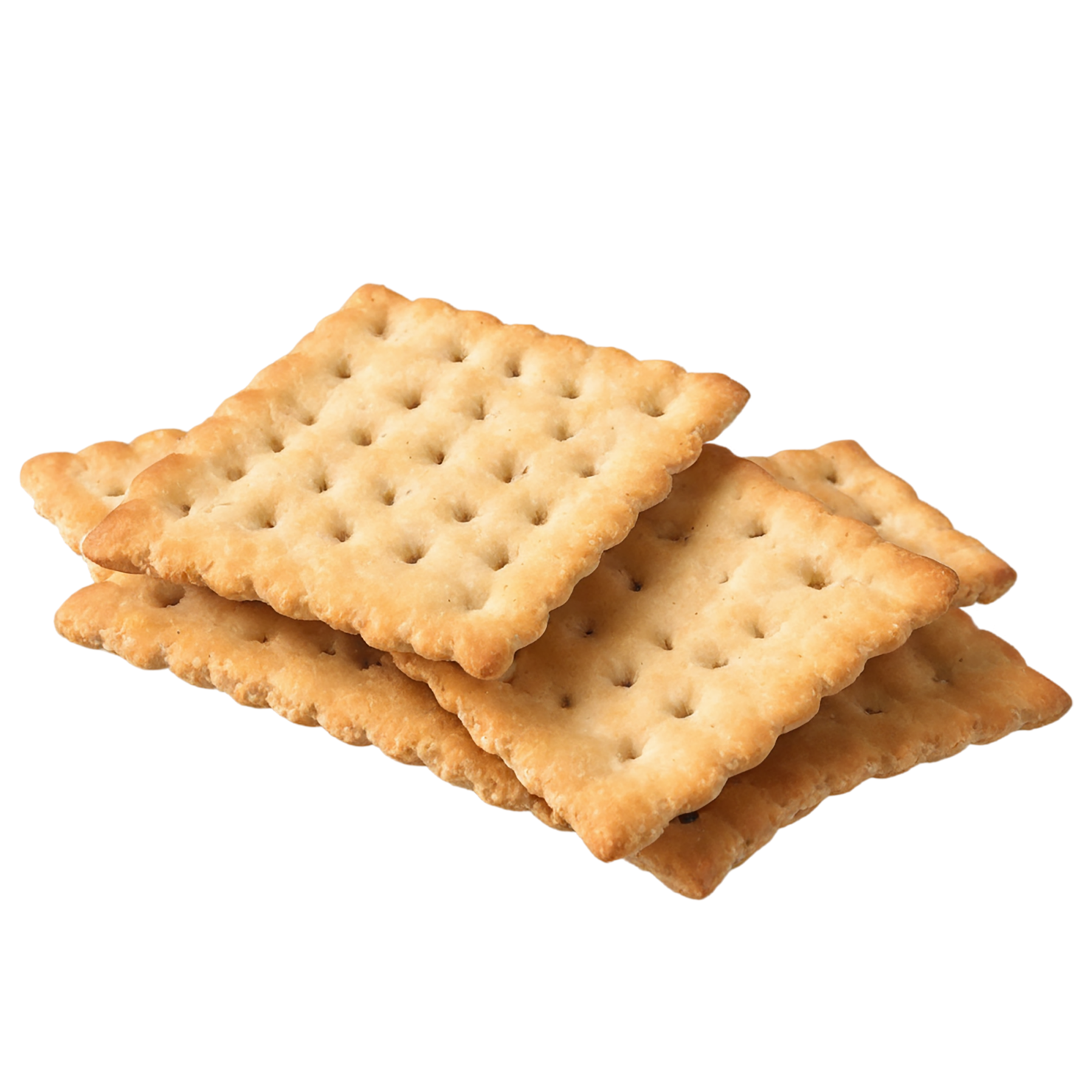 Crackers snacks isolated on transparent background #9055