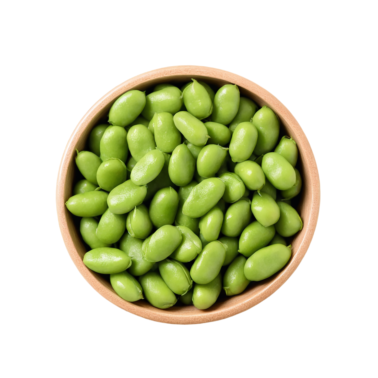 Edamame snacks isolated on transparent background #9109