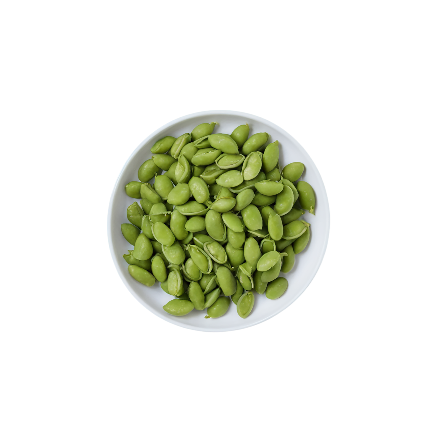 Edamame snacks isolated on transparent background #9111