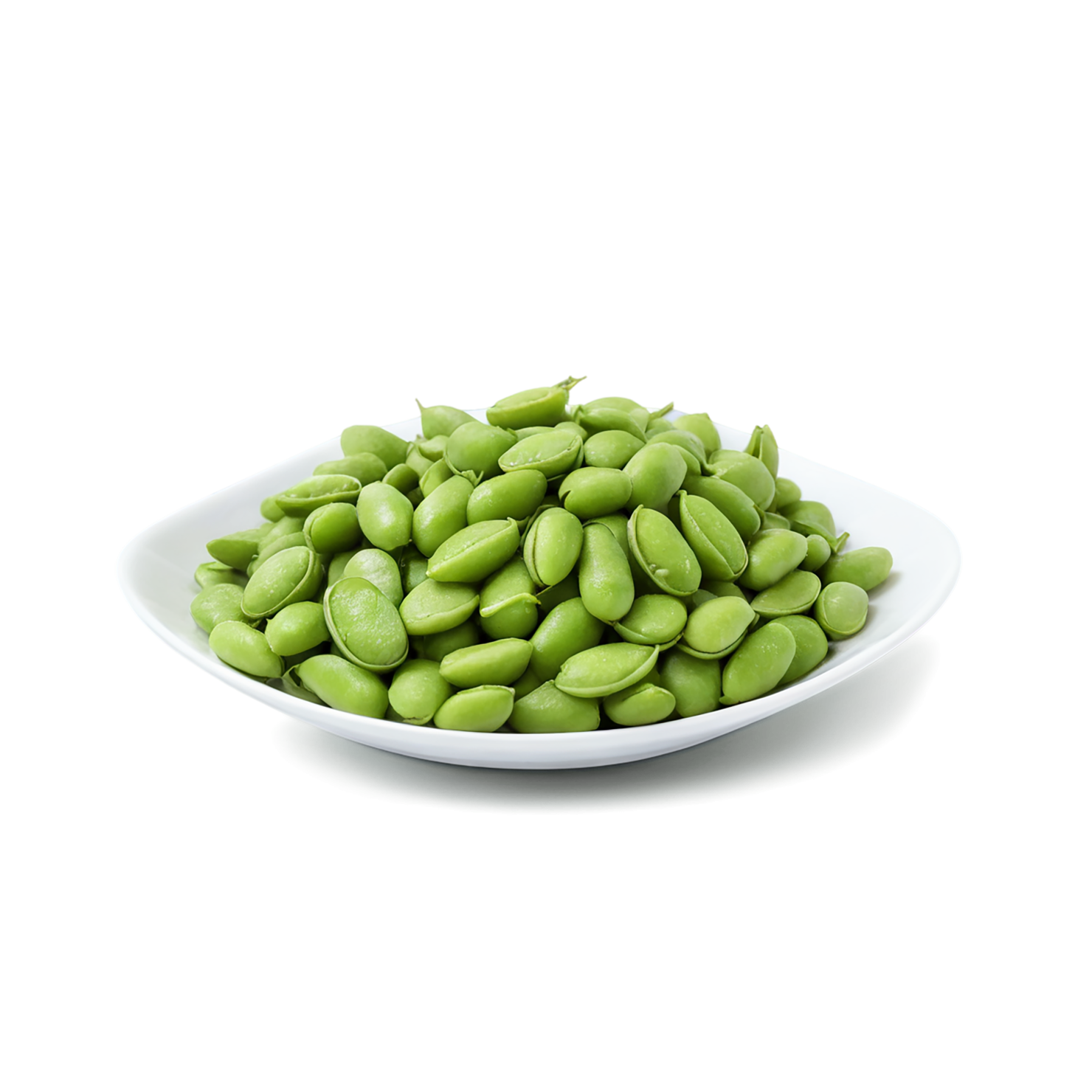 Edamame snacks isolated on transparent background #9114