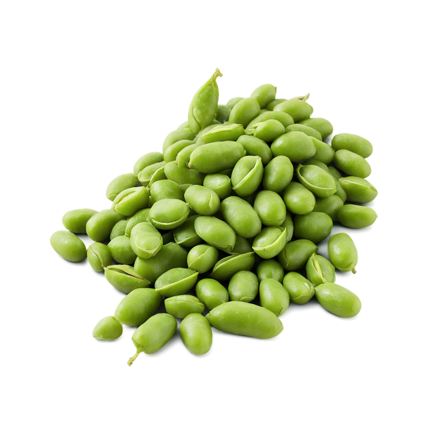 Edamame snacks isolated on transparent background #9115