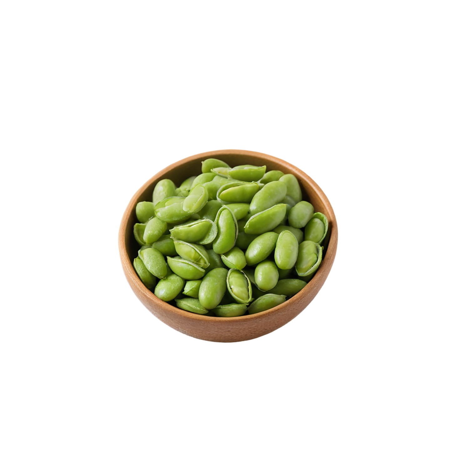 Edamame snacks isolated on transparent background #9120