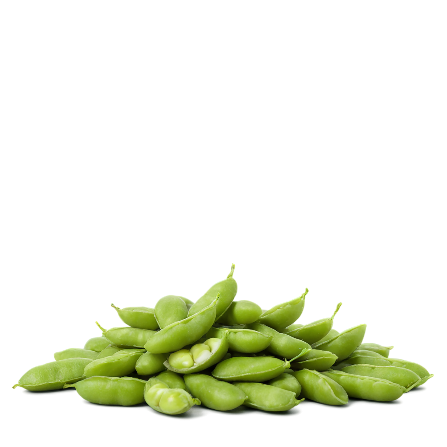 Edamame snacks isolated on transparent background #9131