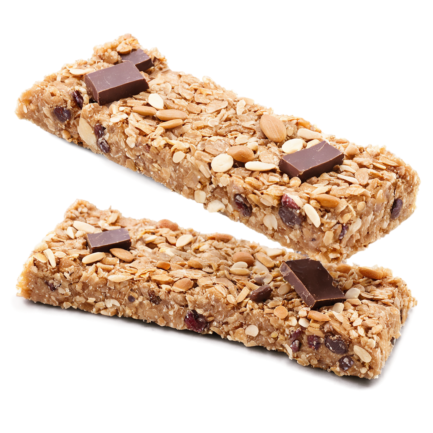 Energy bars snacks isolated on transparent background #9136