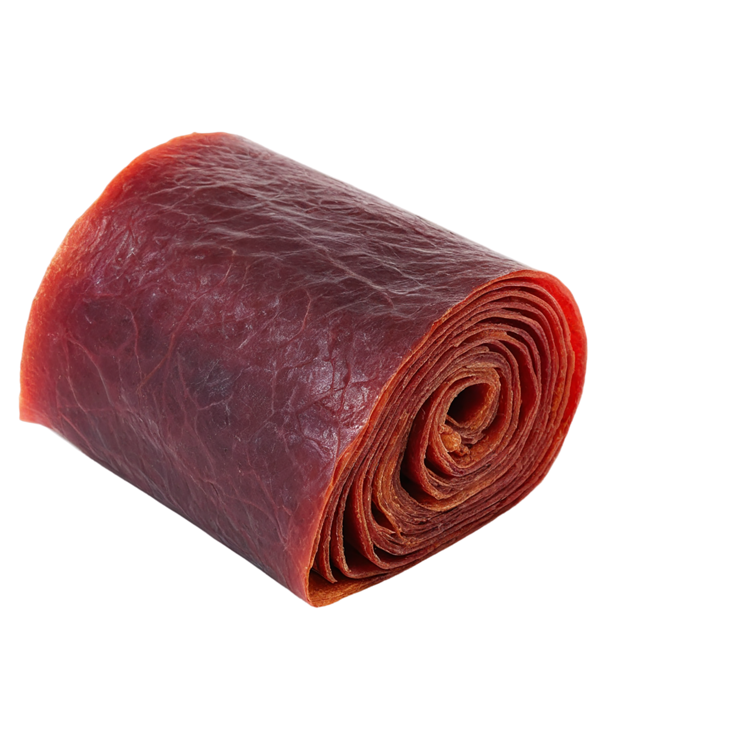 Fruit leather snacks isolated on transparent background #9158