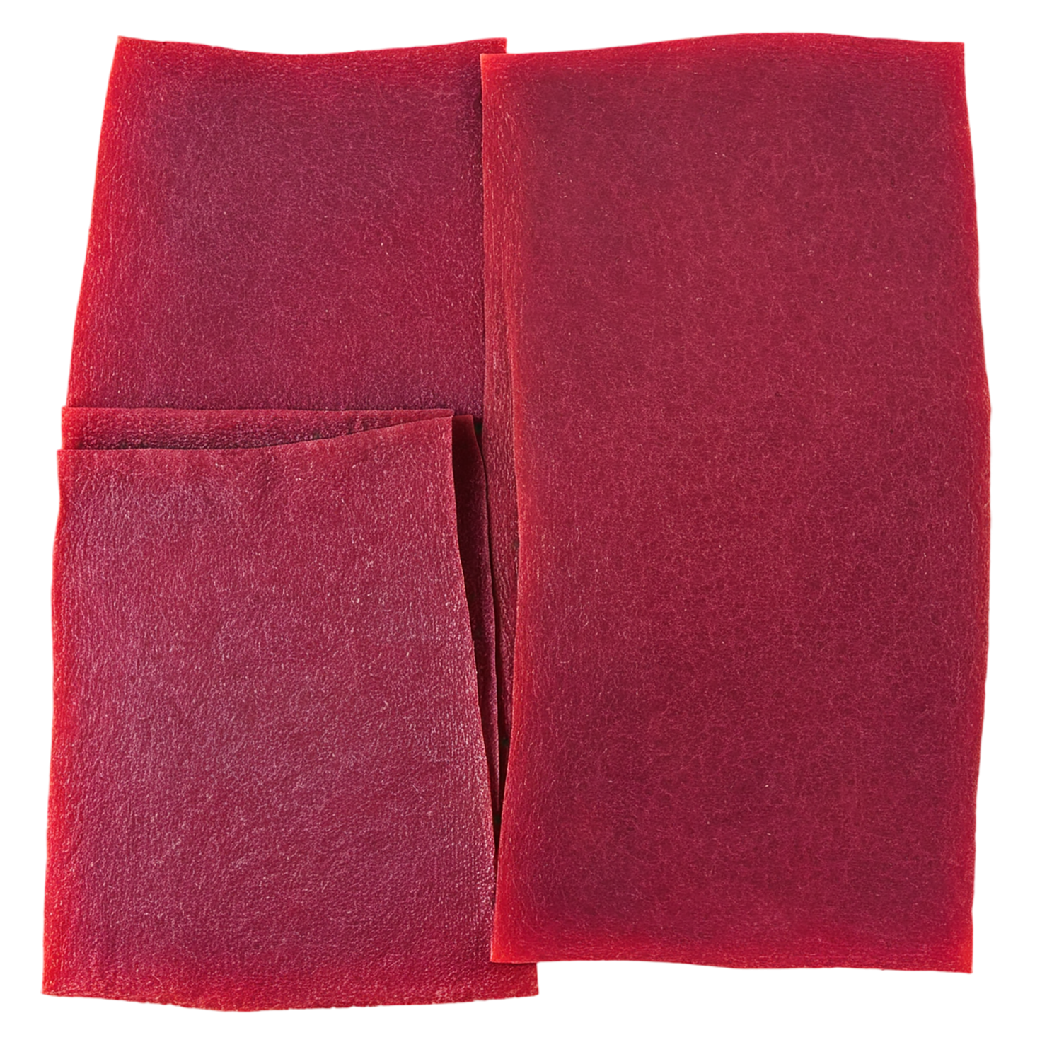 Fruit leather snacks isolated on transparent background #9162