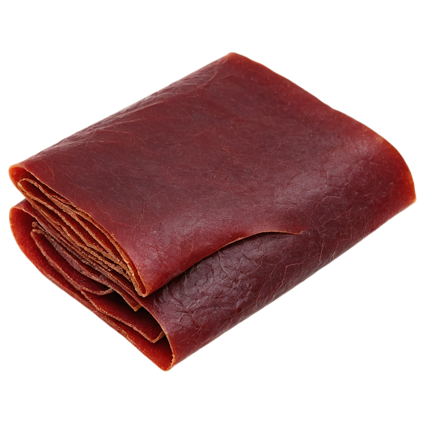 Fruit leather snacks isolated on transparent background #9165
