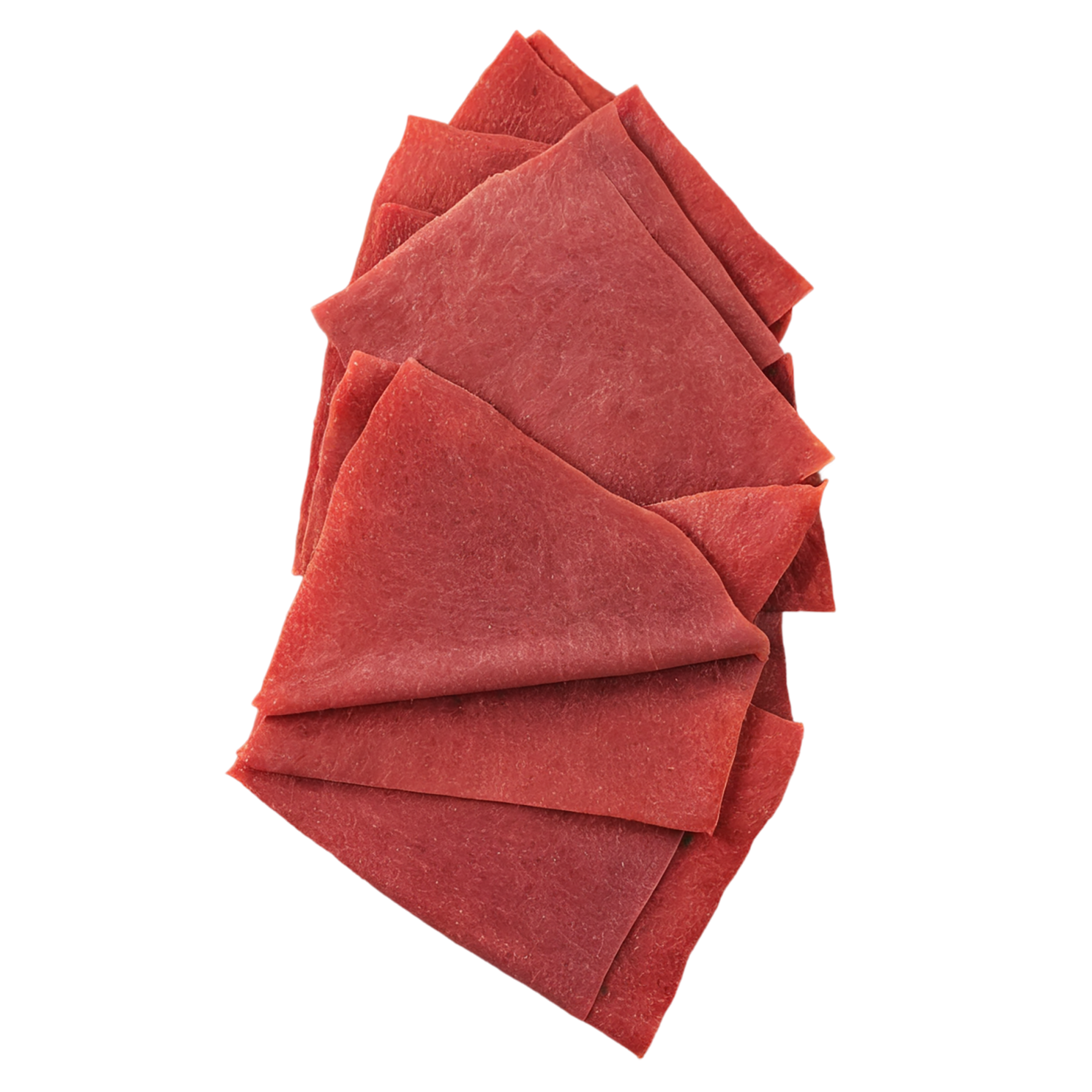 Fruit leather snacks isolated on transparent background #9178