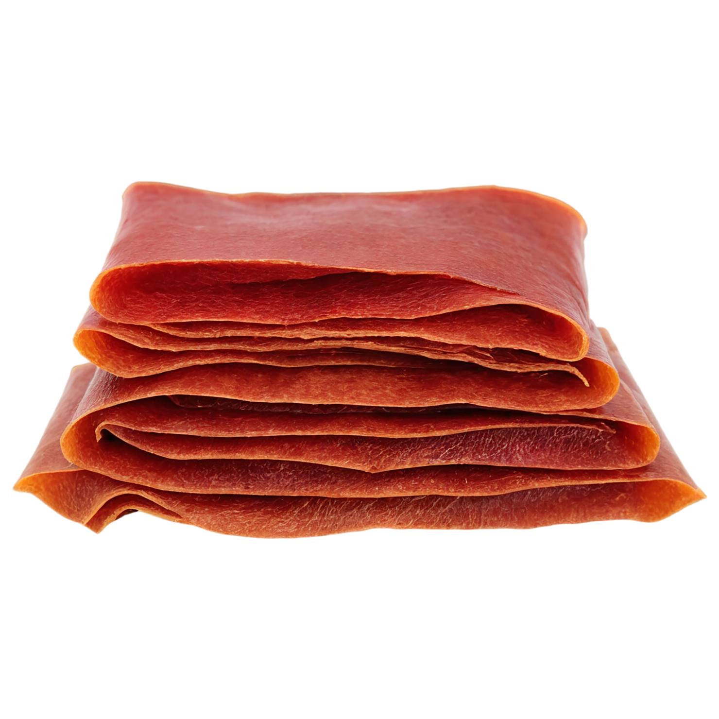 Fruit leather snacks isolated on transparent background #9180