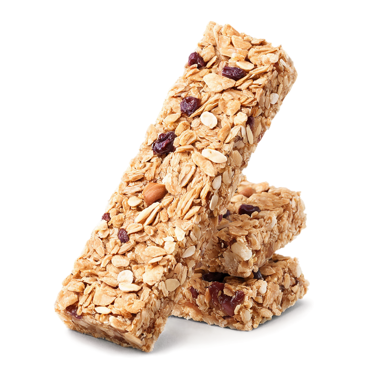 Granola bars snacks isolated on transparent background #9200