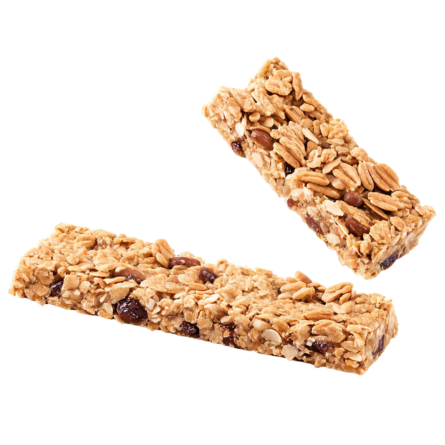 Granola bars snacks isolated on transparent background #9211