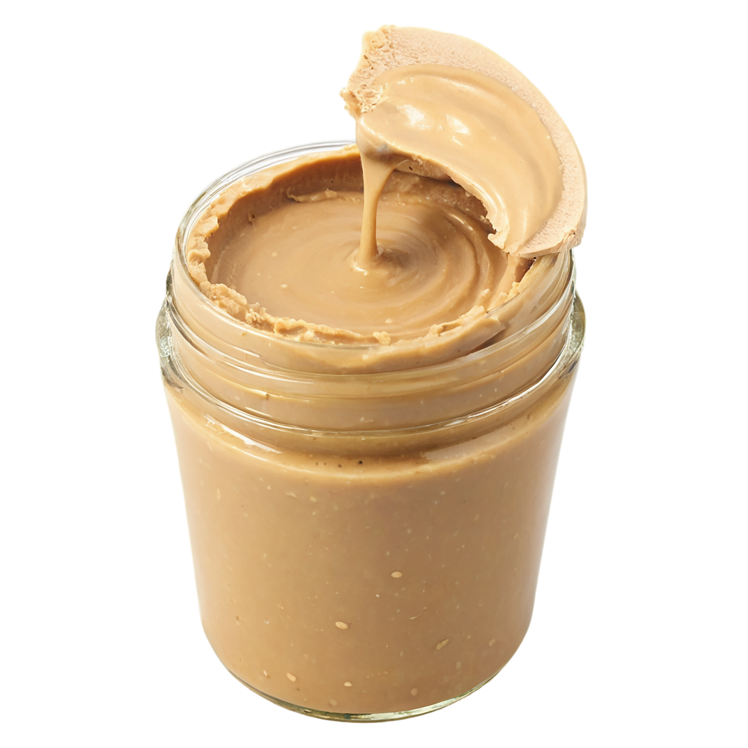 Nut butter snacks isolated on transparent background #9224