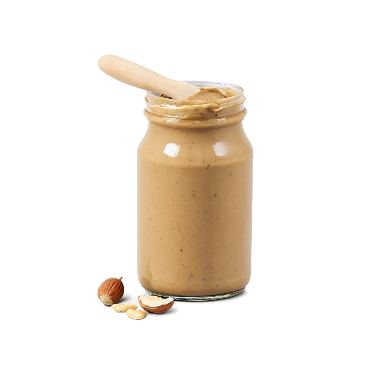 Nut butter snacks isolated on transparent background #9233