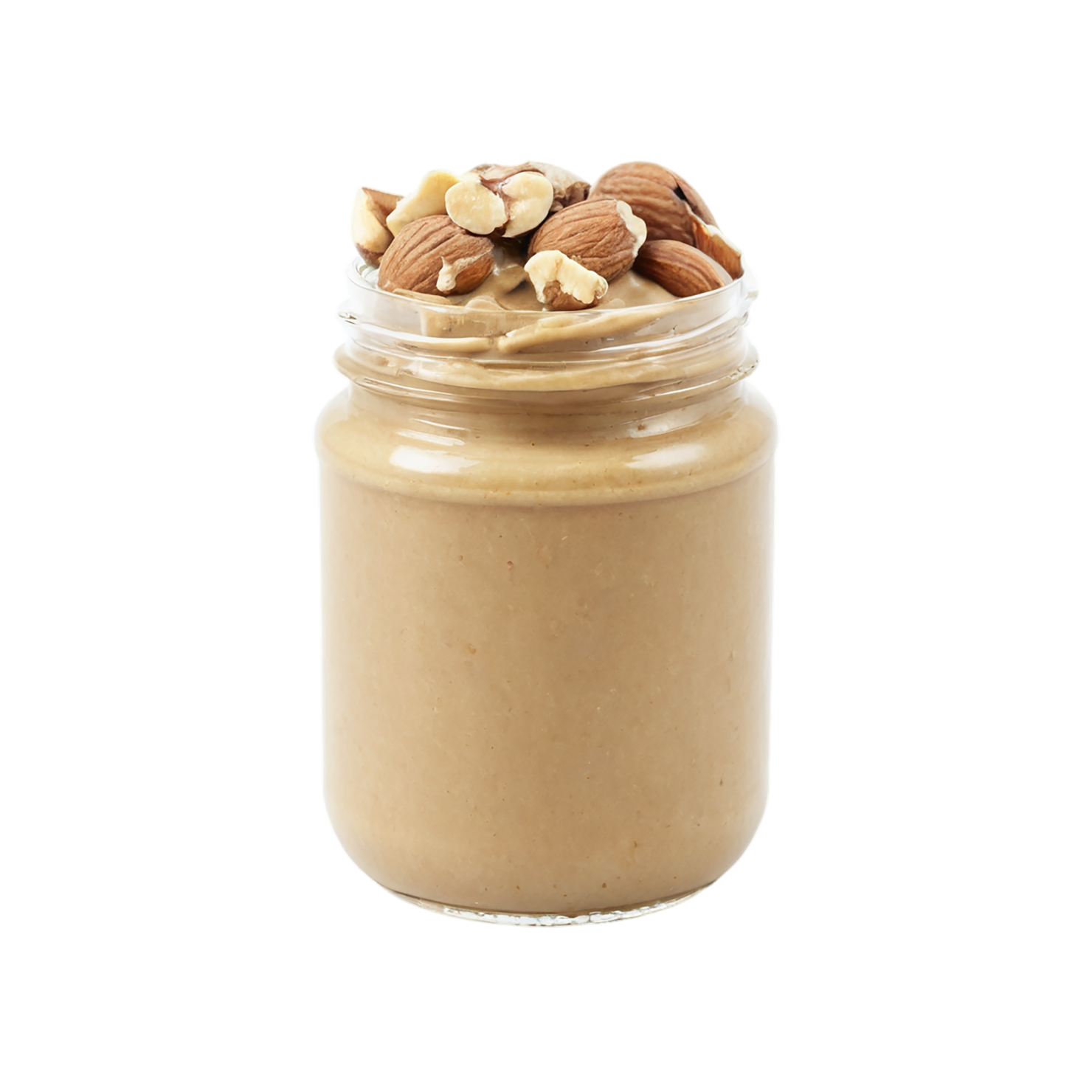 Nut butter snacks isolated on transparent background #9235