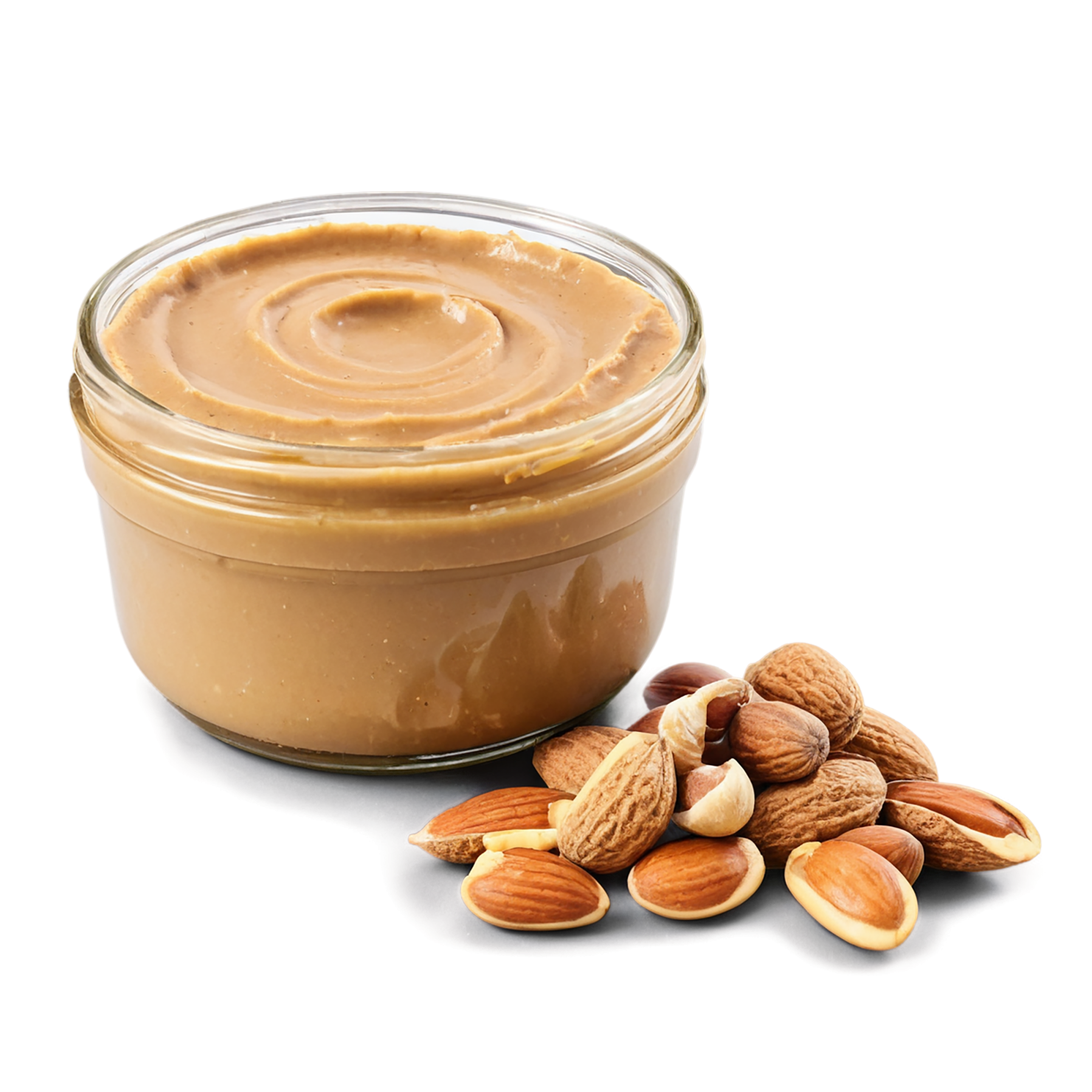 Nut butter snacks isolated on transparent background #9238
