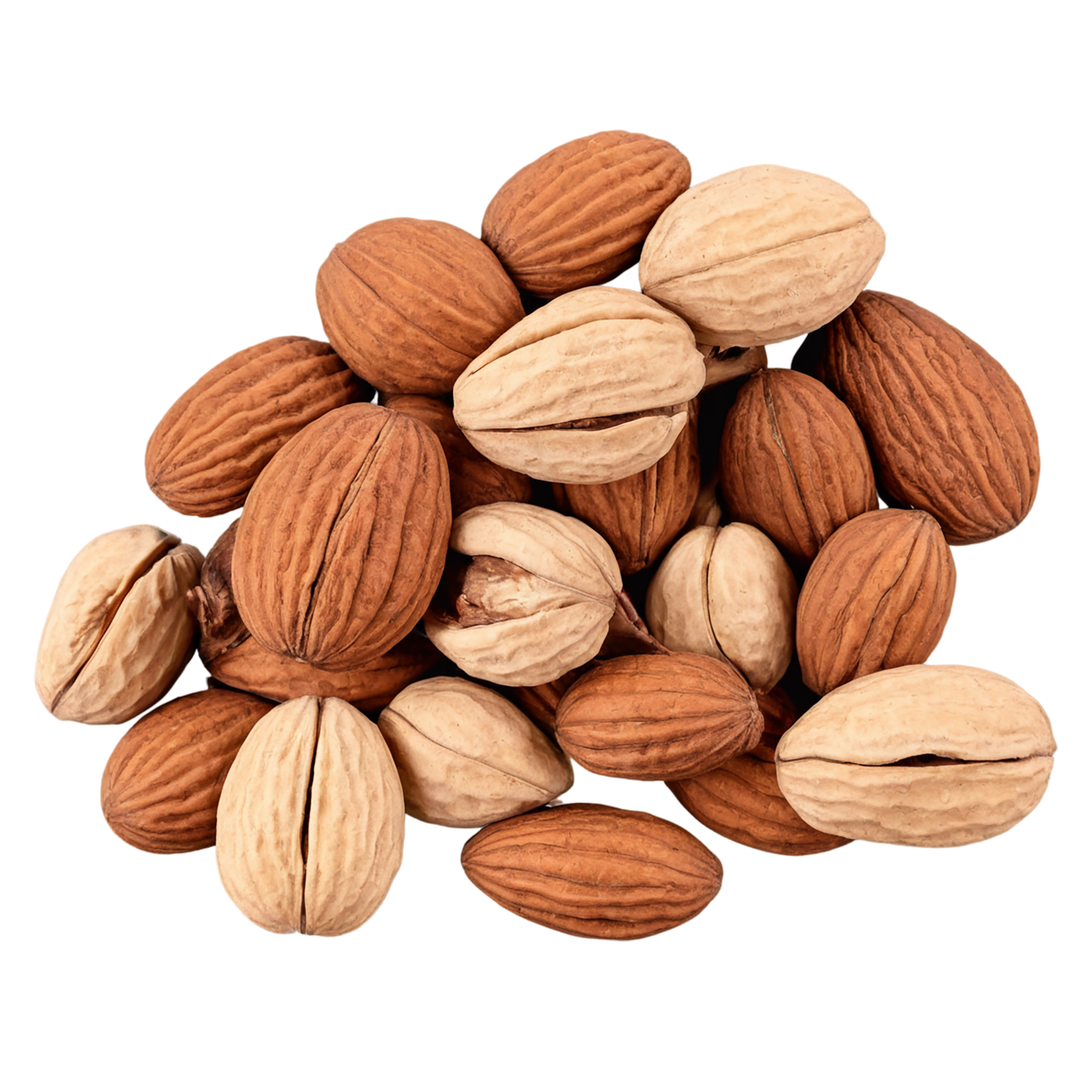 Nuts snacks isolated on transparent background #9246