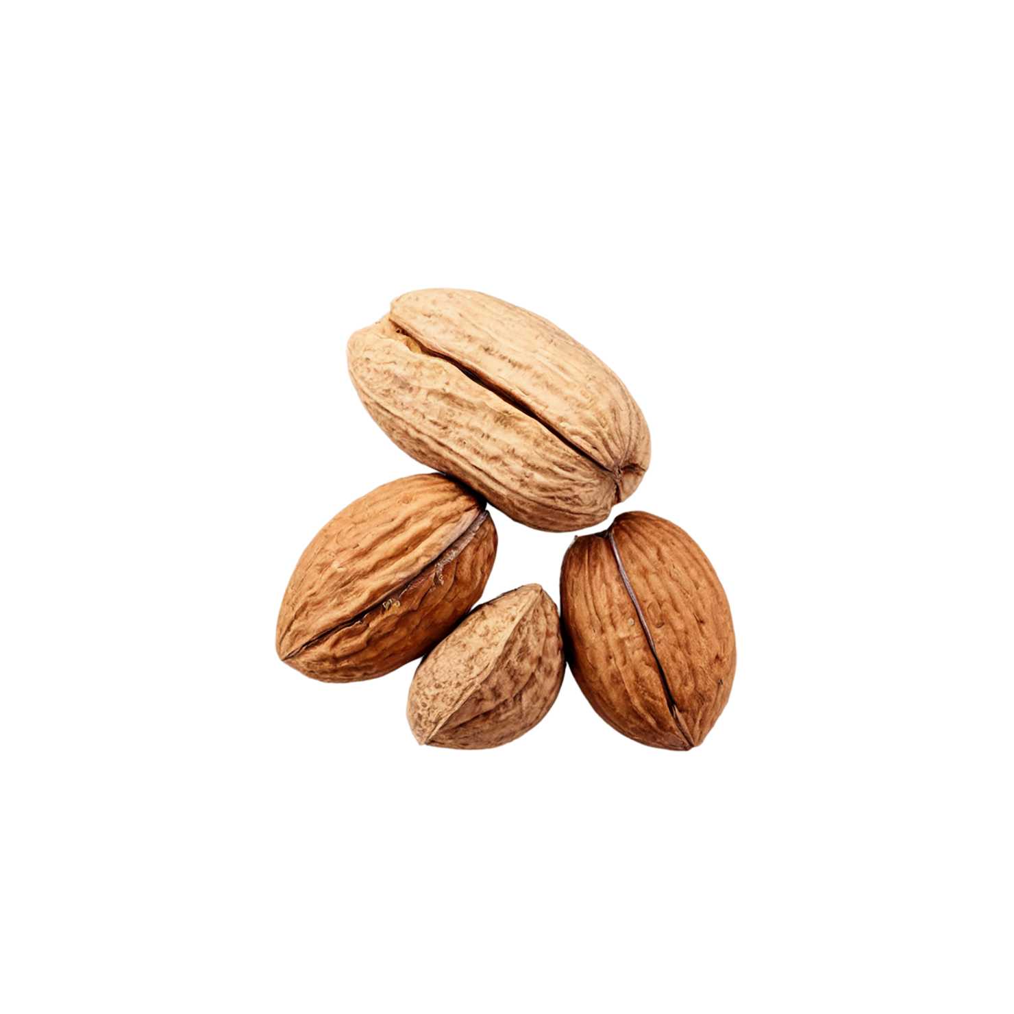 Nuts snacks isolated on transparent background #9258