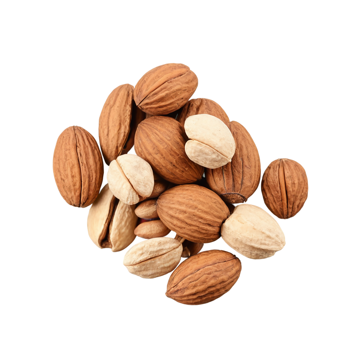 Nuts snacks isolated on transparent background #9267