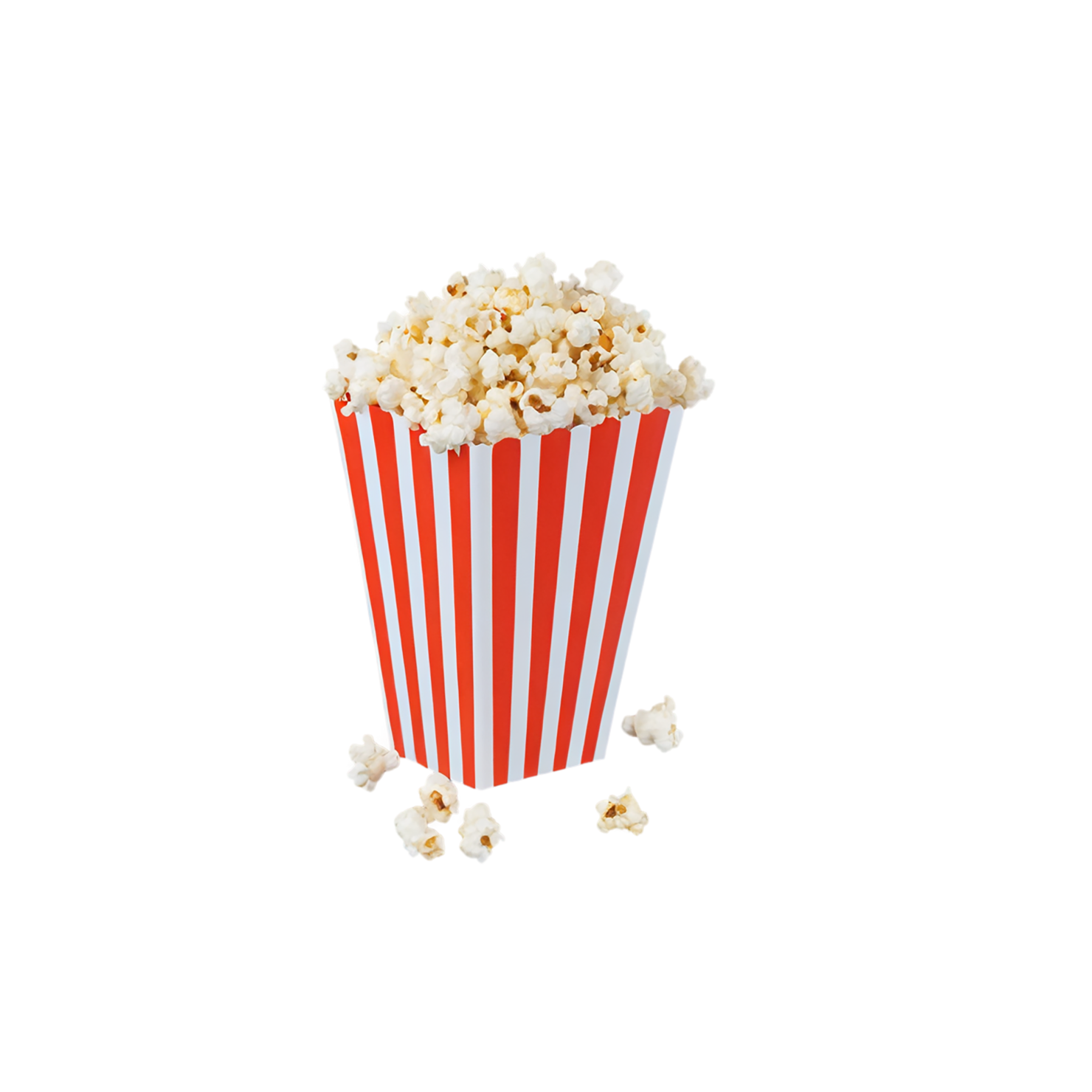 Popcorn snacks isolated on transparent background #9272