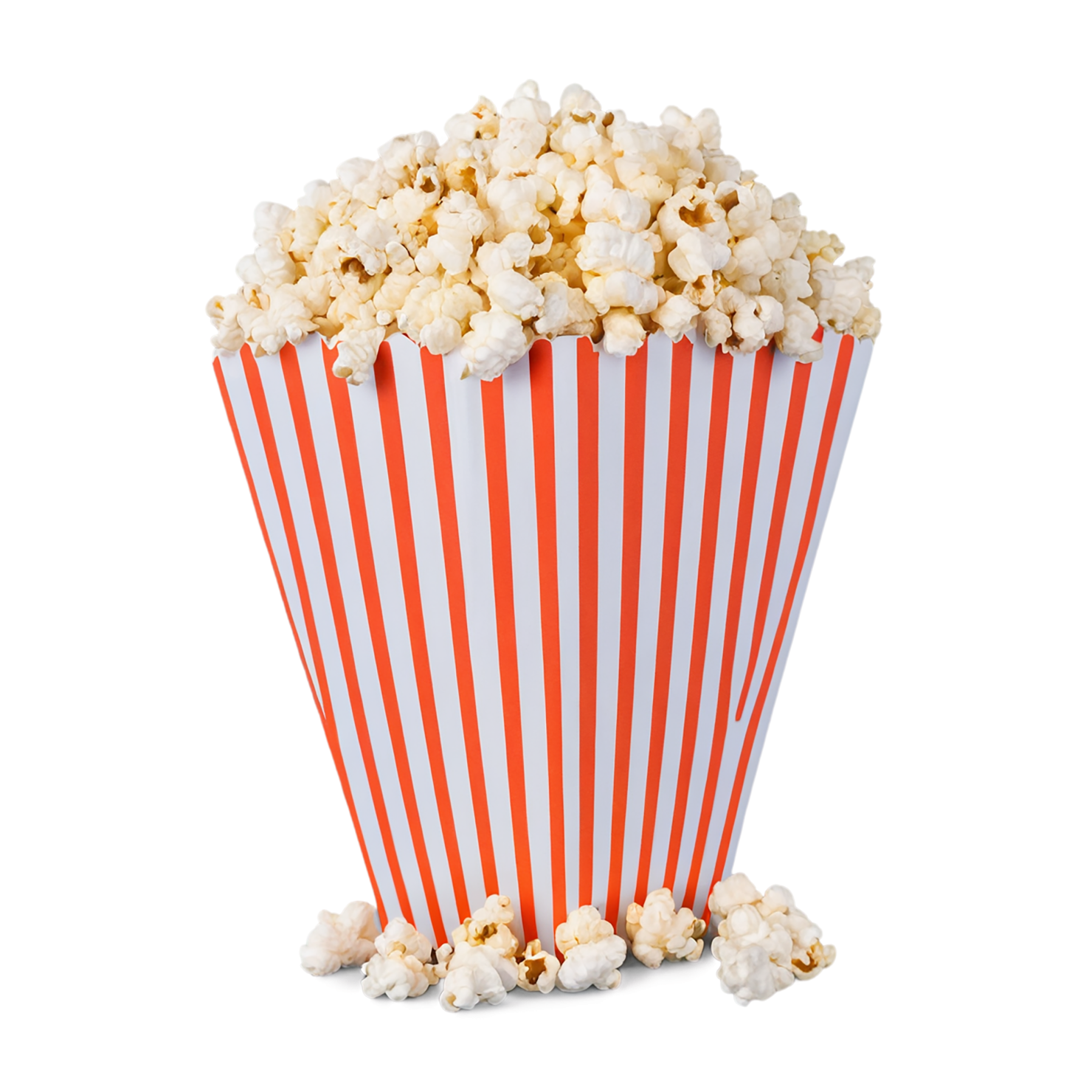 Popcorn snacks isolated on transparent background #9274