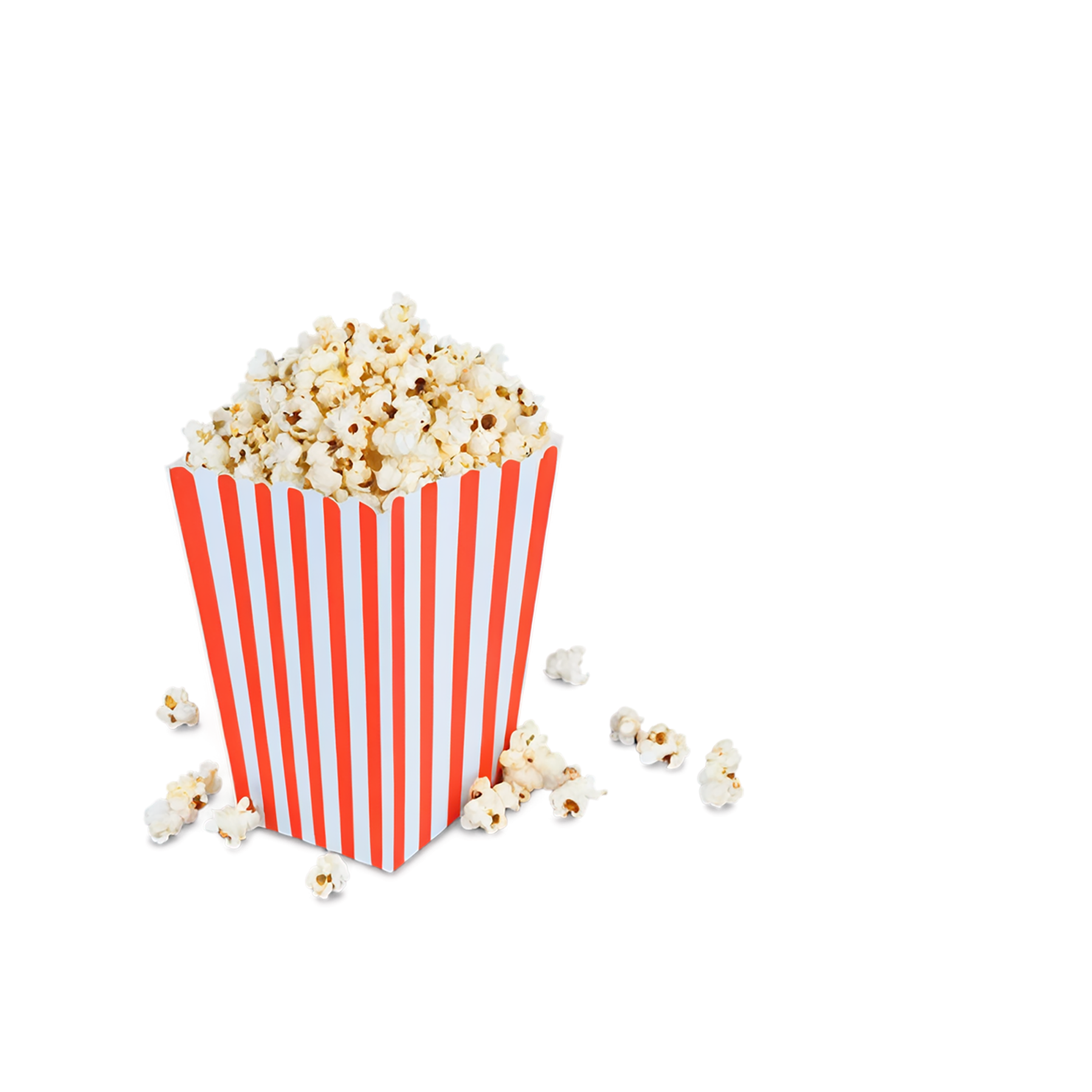 Popcorn snacks isolated on transparent background #9275