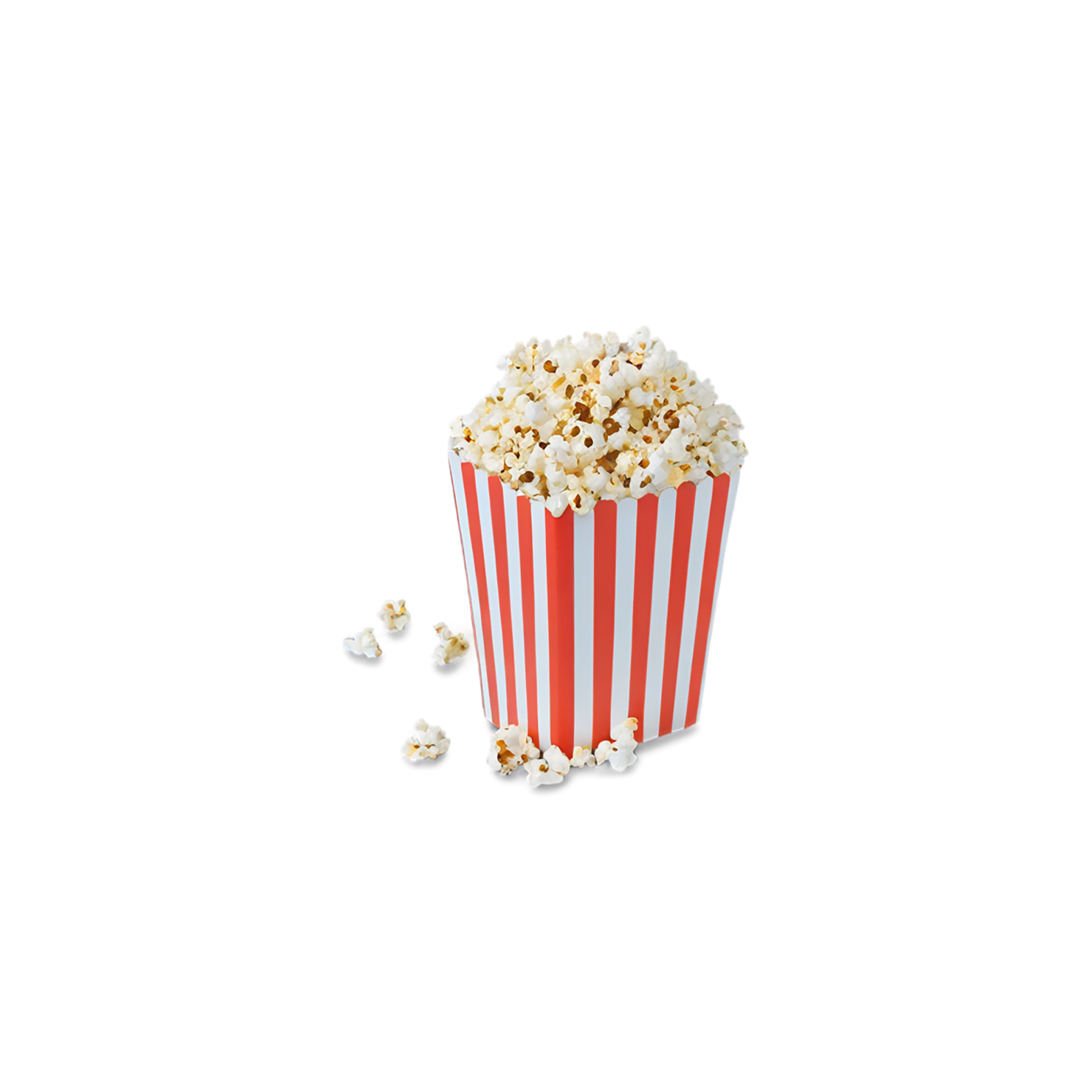 Popcorn snacks isolated on transparent background #9280