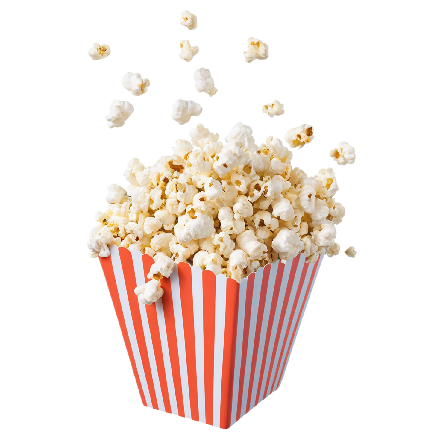 Popcorn snacks isolated on transparent background #9282