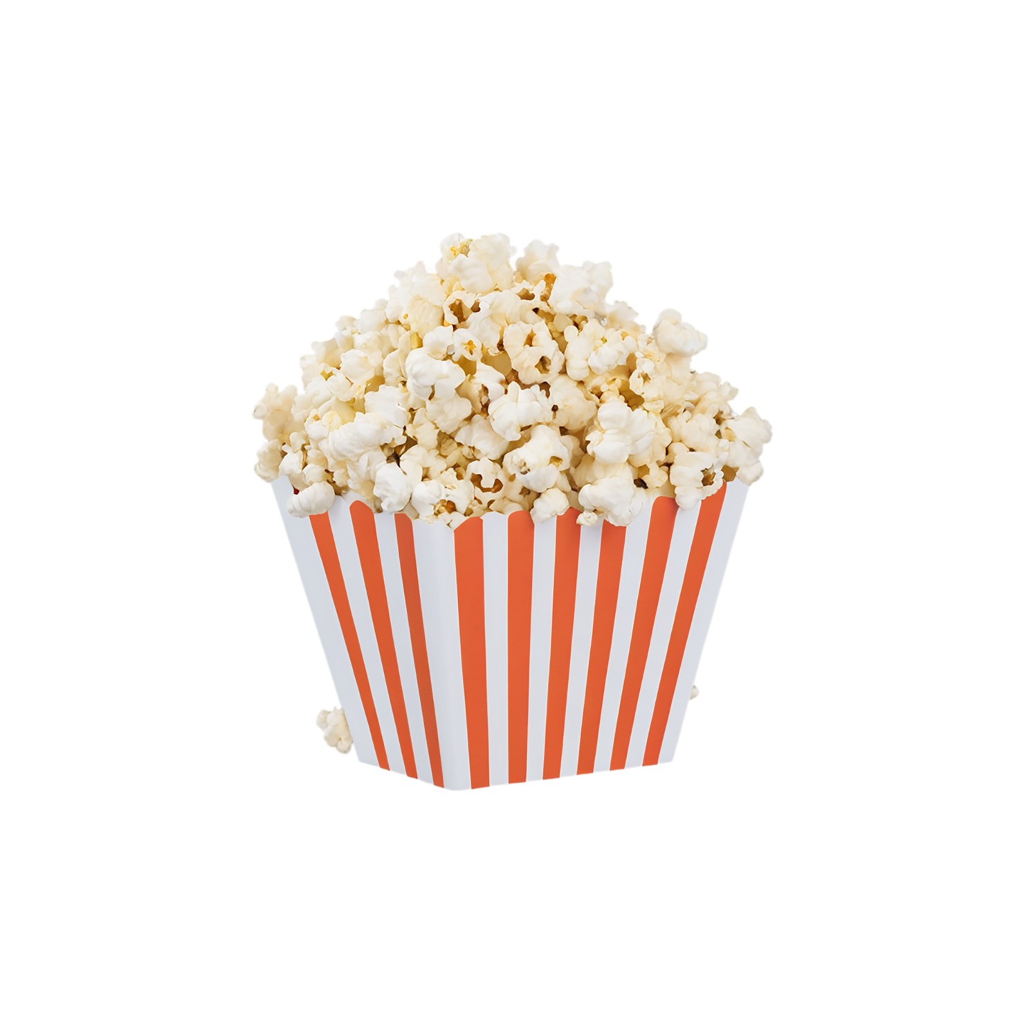 Popcorn snacks isolated on transparent background #9290