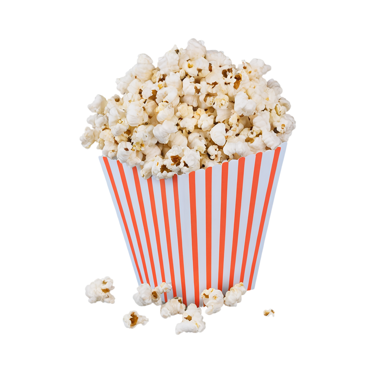 Popcorn snacks isolated on transparent background #9291