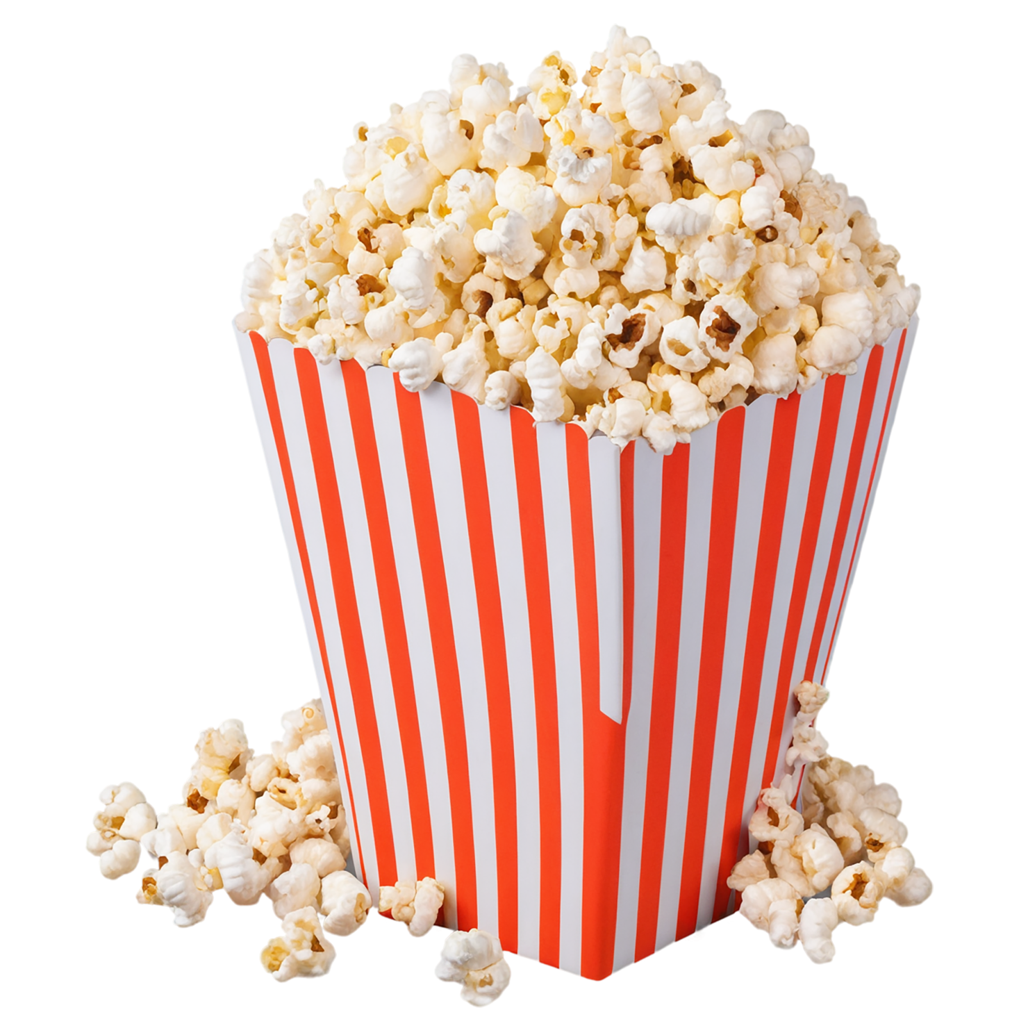 Popcorn snacks isolated on transparent background #9294