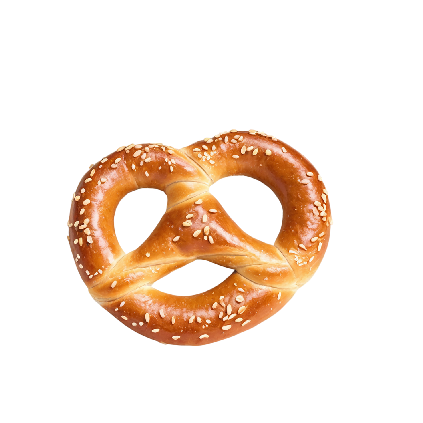 Pretzels snacks isolated on transparent background #9334
