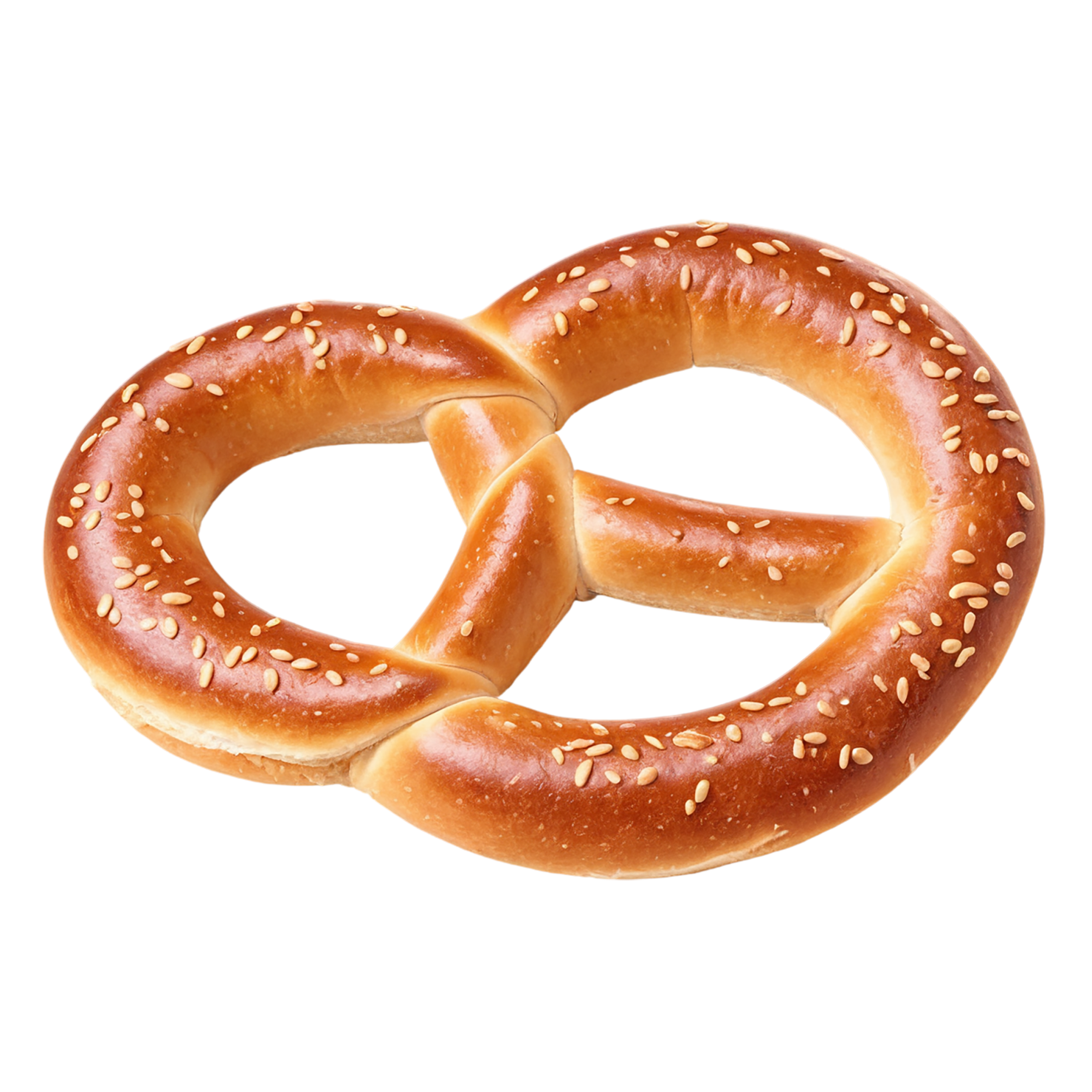 Pretzels snacks isolated on transparent background #9337