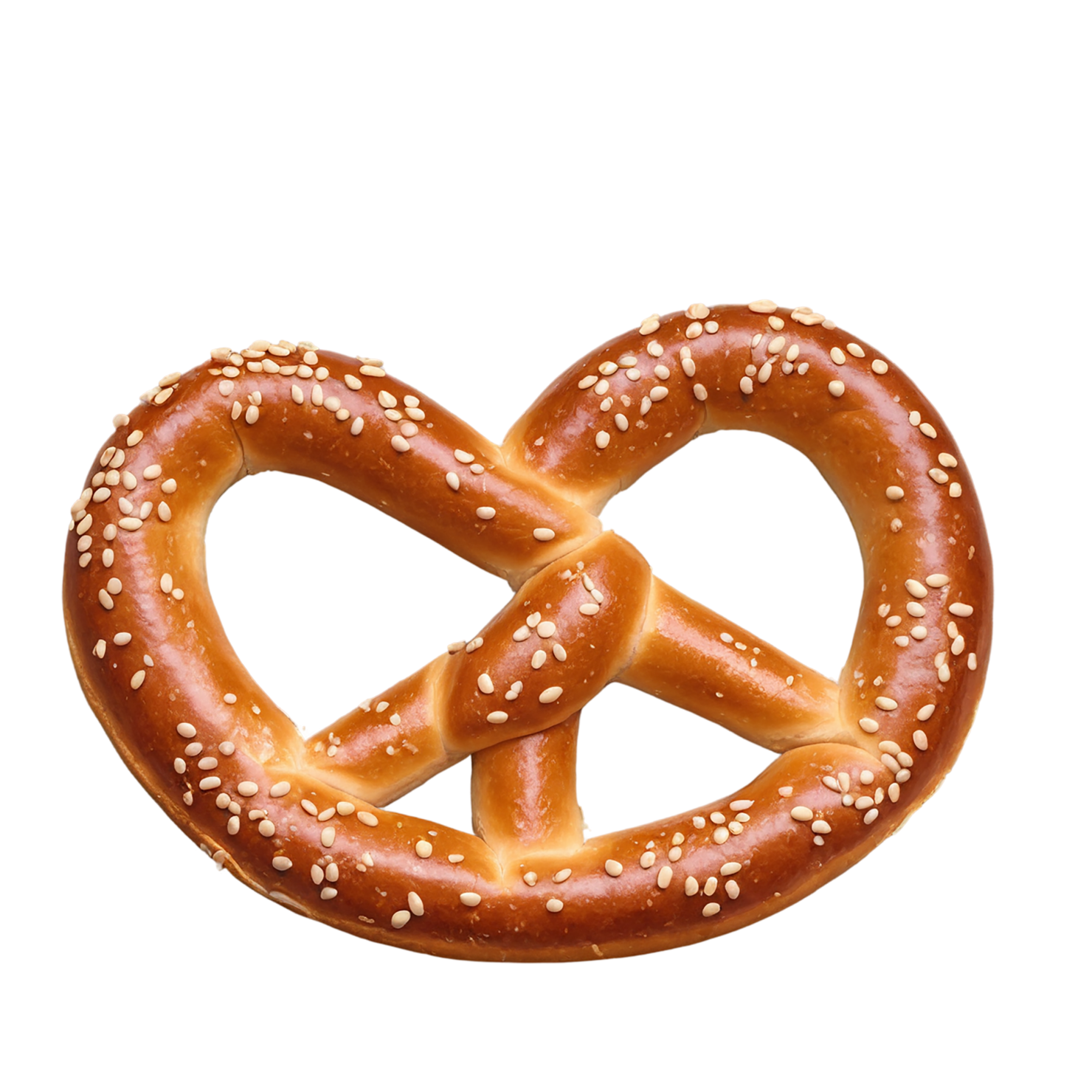 Pretzels snacks isolated on transparent background #9352