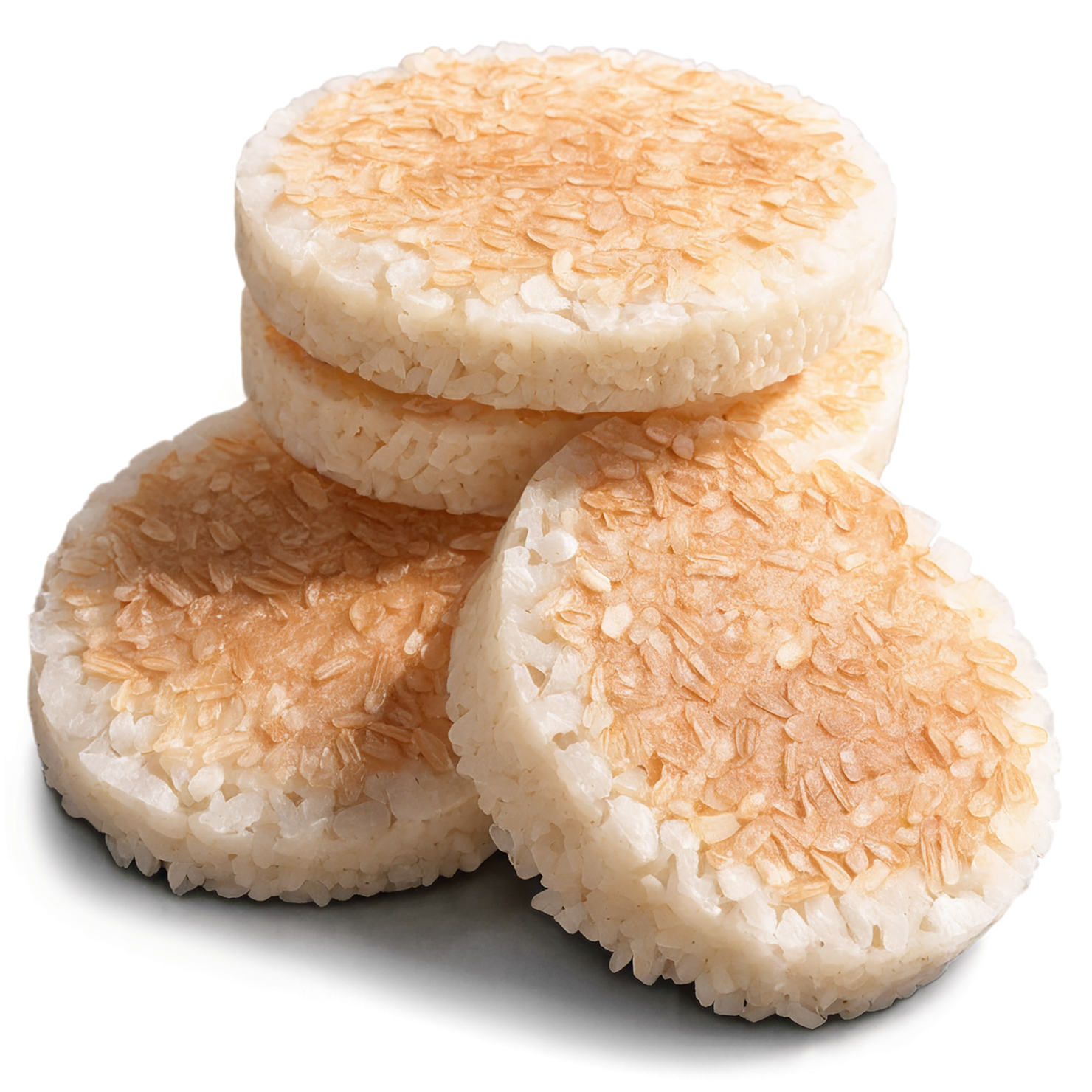Rice cakes snacks isolated on transparent background #9366
