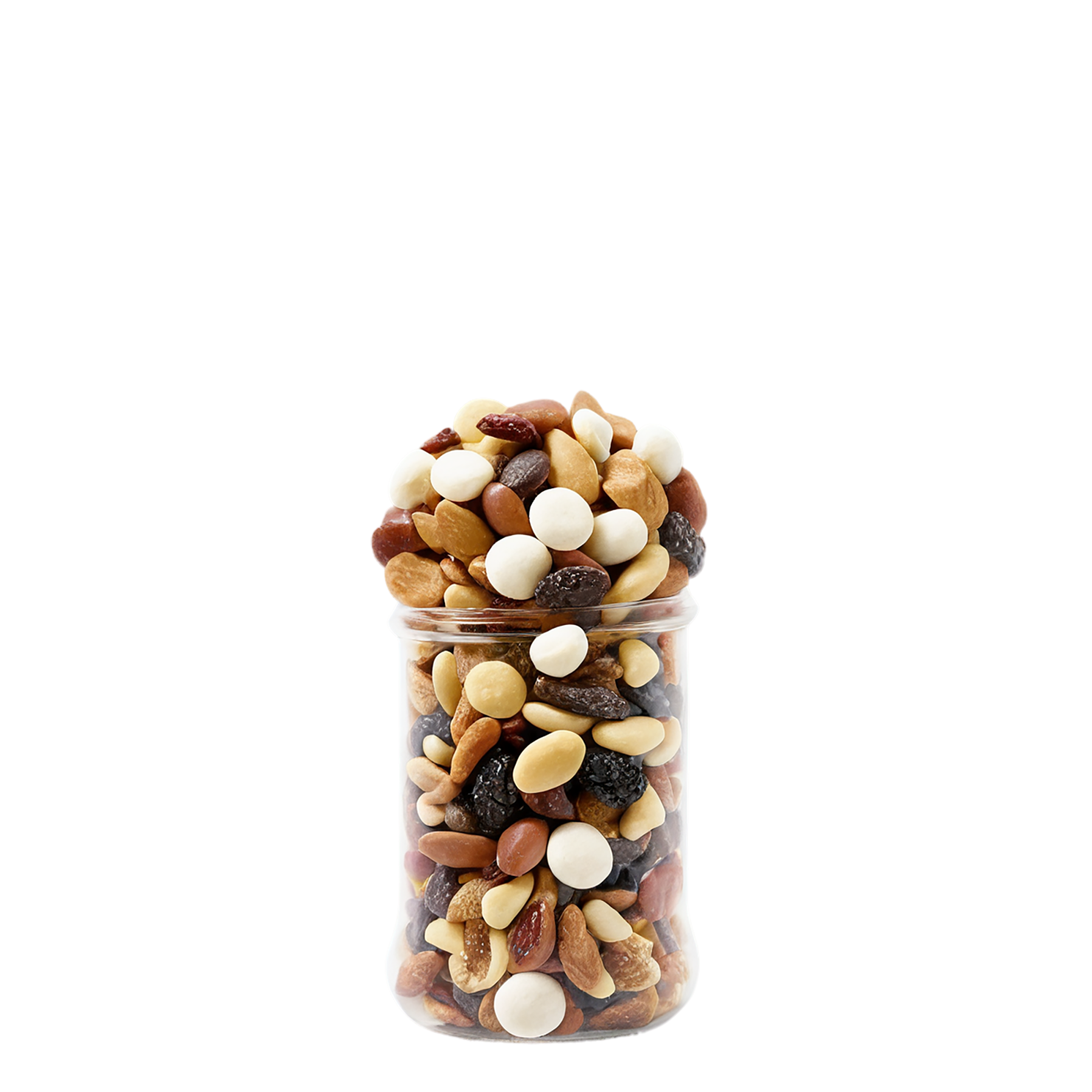Trail mix snacks isolated on transparent background #9409
