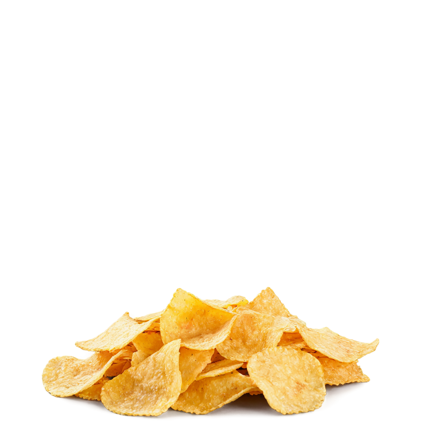 Veggie chips snacks isolated on transparent background #9424