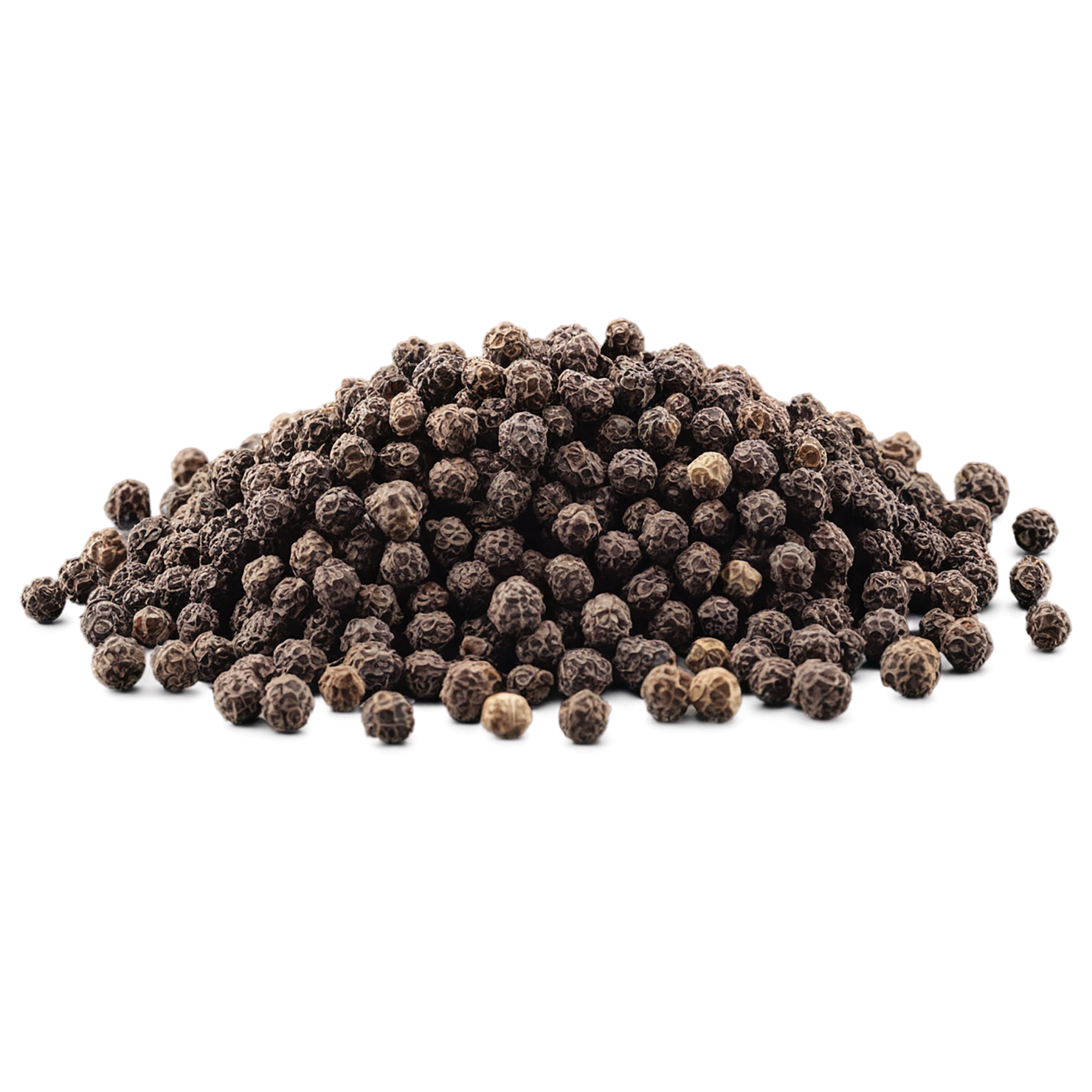 Black pepper spices isolated on transparent background #9502
